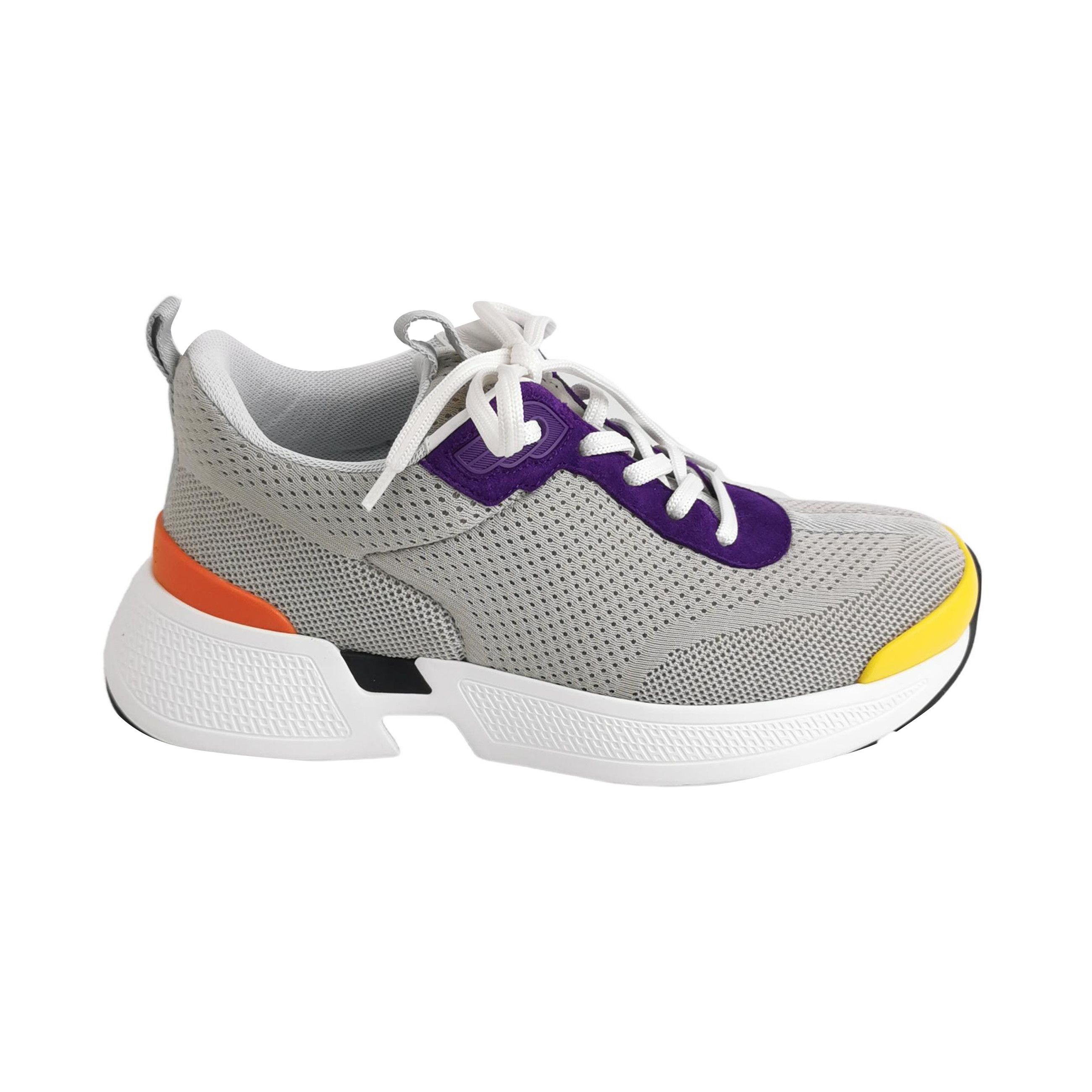 Hermes Hermes Women 6-5 Lowtop Sneakers Size US 6.5 / IT 36.5 - 1 Thumbnail