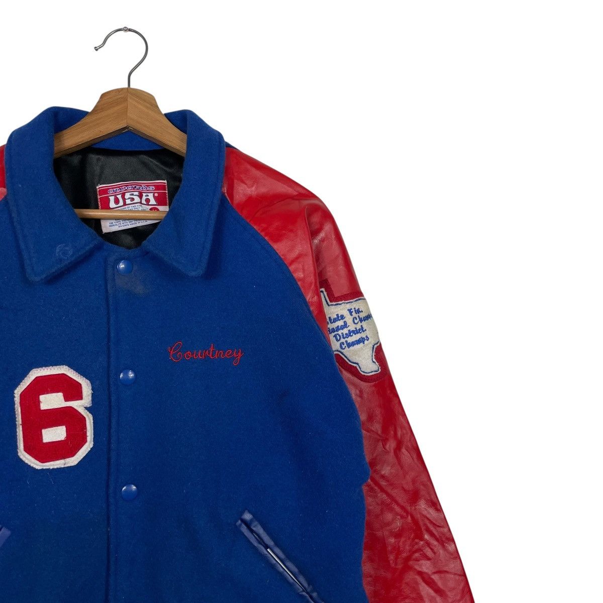 Other Vintage Awards USA Mall District Champion Varsity Jacket Size US M / EU 48-50 / 2 - 5 Thumbnail