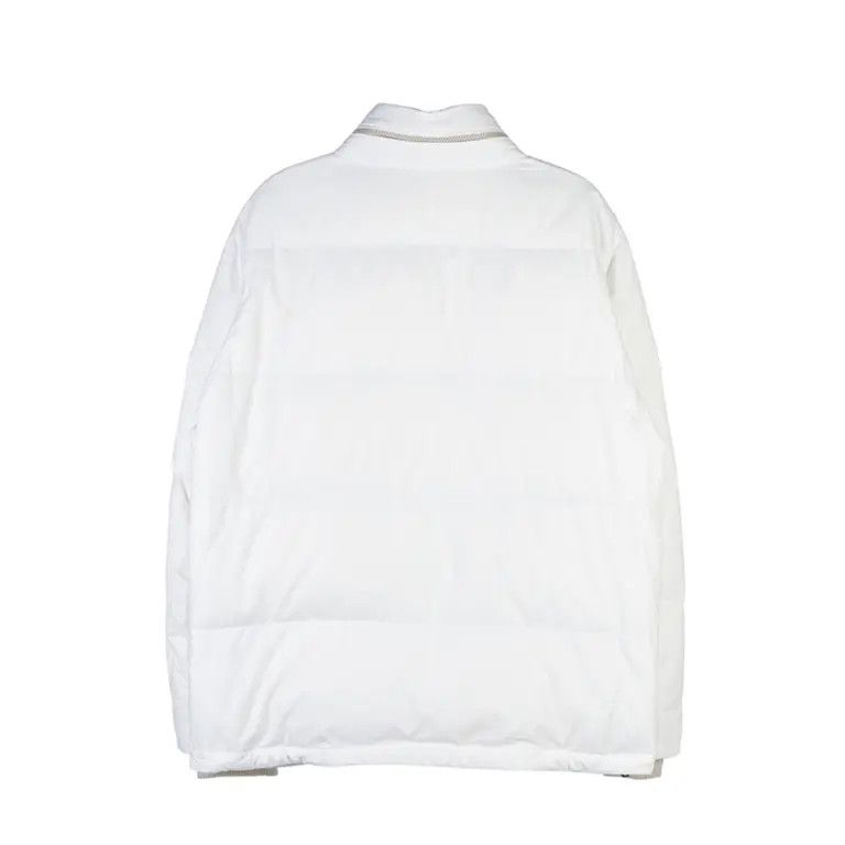 Brunello Cucinelli Jacket in White Size US L / EU 52-54 / 3 - 2 Thumbnail