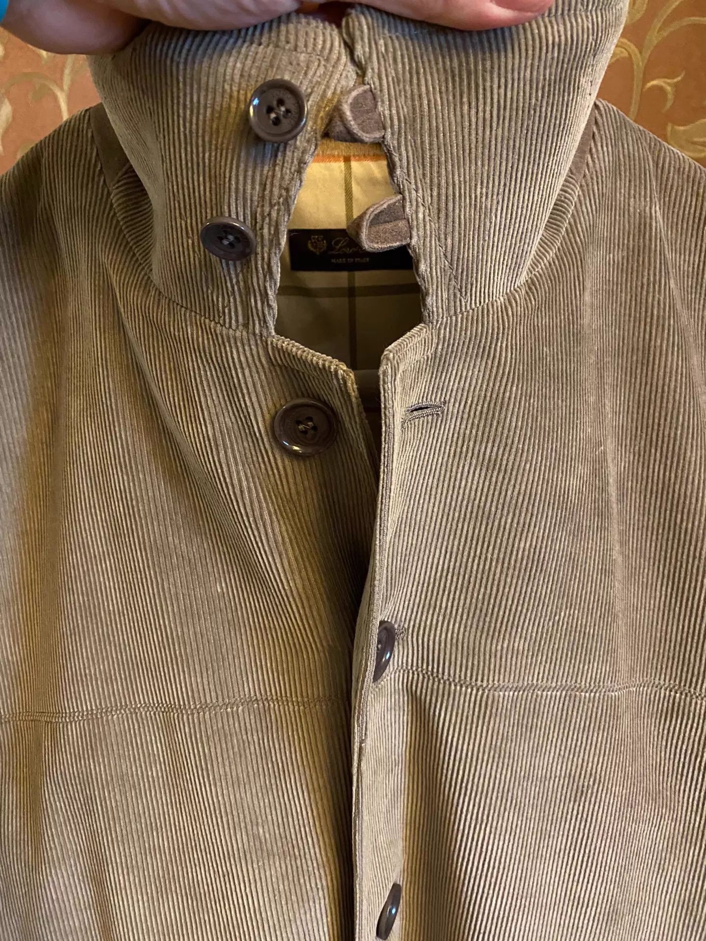Loro Piana LoroPiana MAREMMA Cashmere Corduroy Waterproof Coat Size US M / EU 48-50 / 2 - 2 Thumbnail