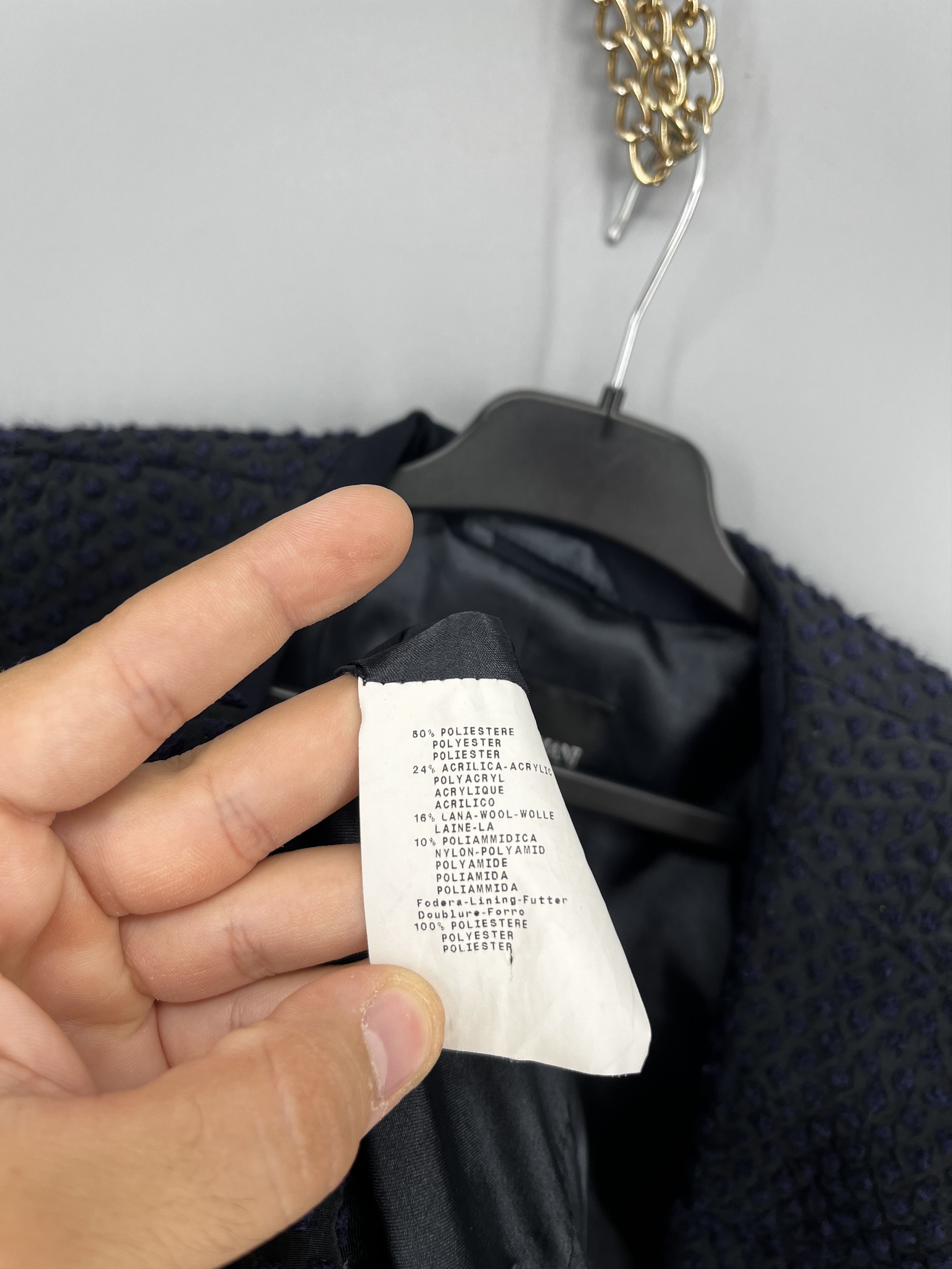Emporio Armani Emporio Armani Women’s Blazer Made in Italy Size L / US 10 / IT 46 - 7 Thumbnail