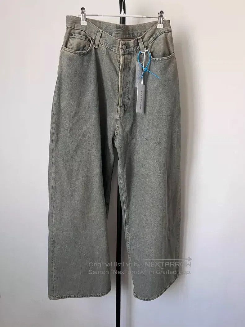 Acne Studios Acne Studios Solid-colored loose wide-leg comfortable jean Size 30" / US 8 / IT 44 - 1 Thumbnail