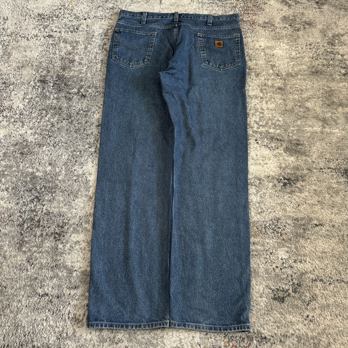 Carhartt × Vintage Vintage 90s Carhartt wide leg workwear jeans Size US 38 / EU 54 - 1 Thumbnail