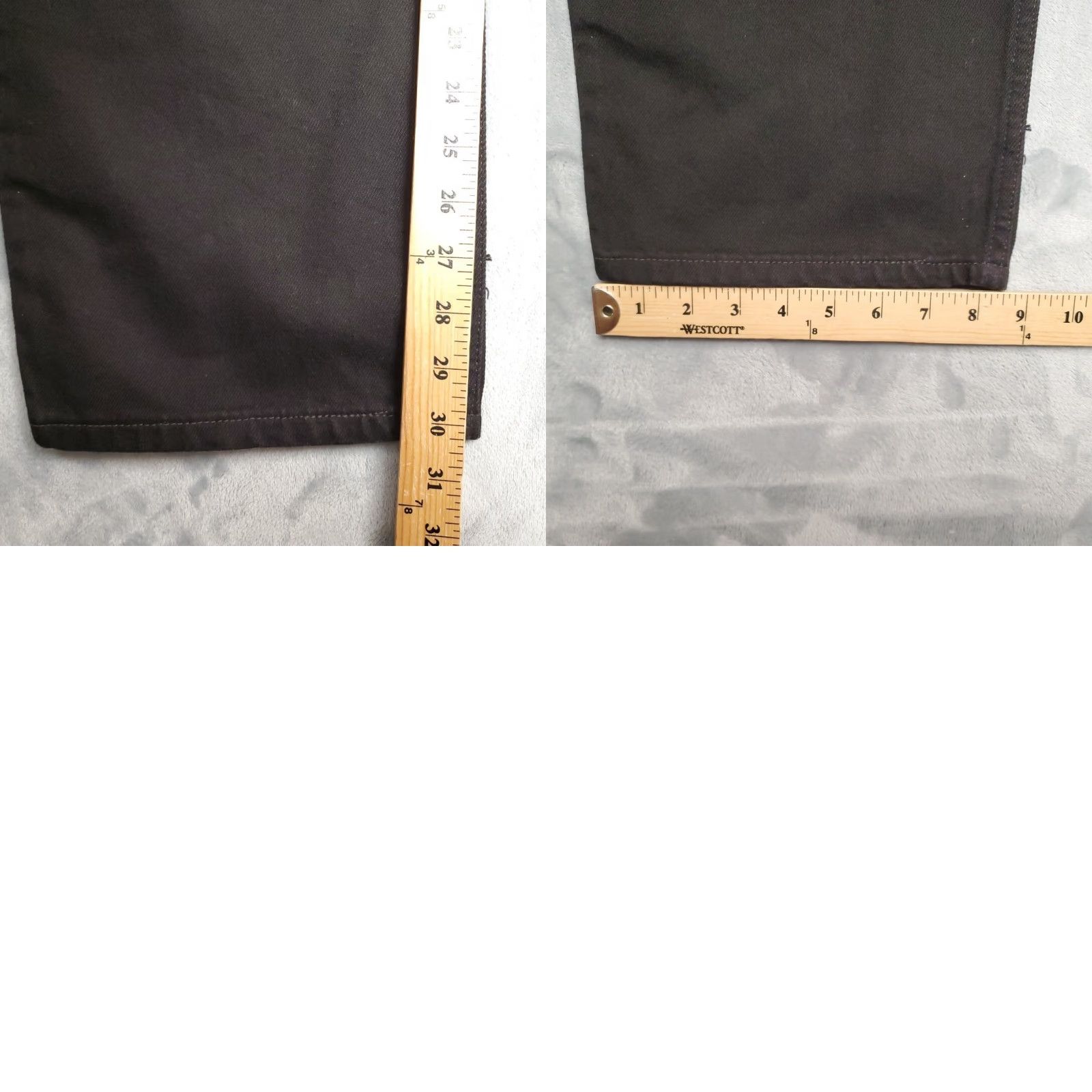 Denime VINTAGE Levis Jeans Mens 38x30 Black 550 Denim Relaxed Straight 5-Pocket Comfort Y2k USA 90s Mens Size US 38 / EU 54 - 9 Thumbnail