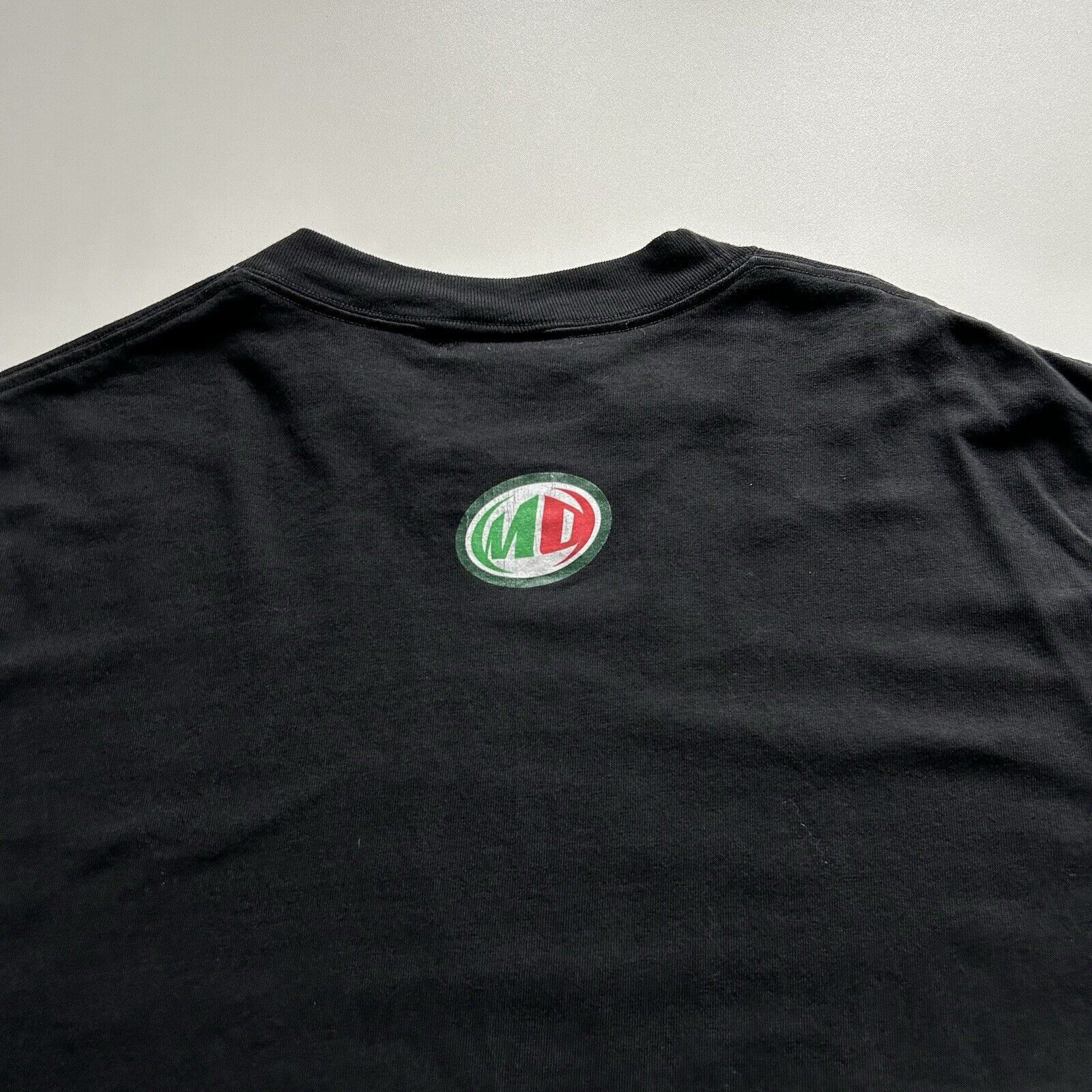 Hanes Vintage Y2K Mountain Dew Code Red Promo T Shirt XL Black Size US XL / EU 56 / 4 - 4 Thumbnail