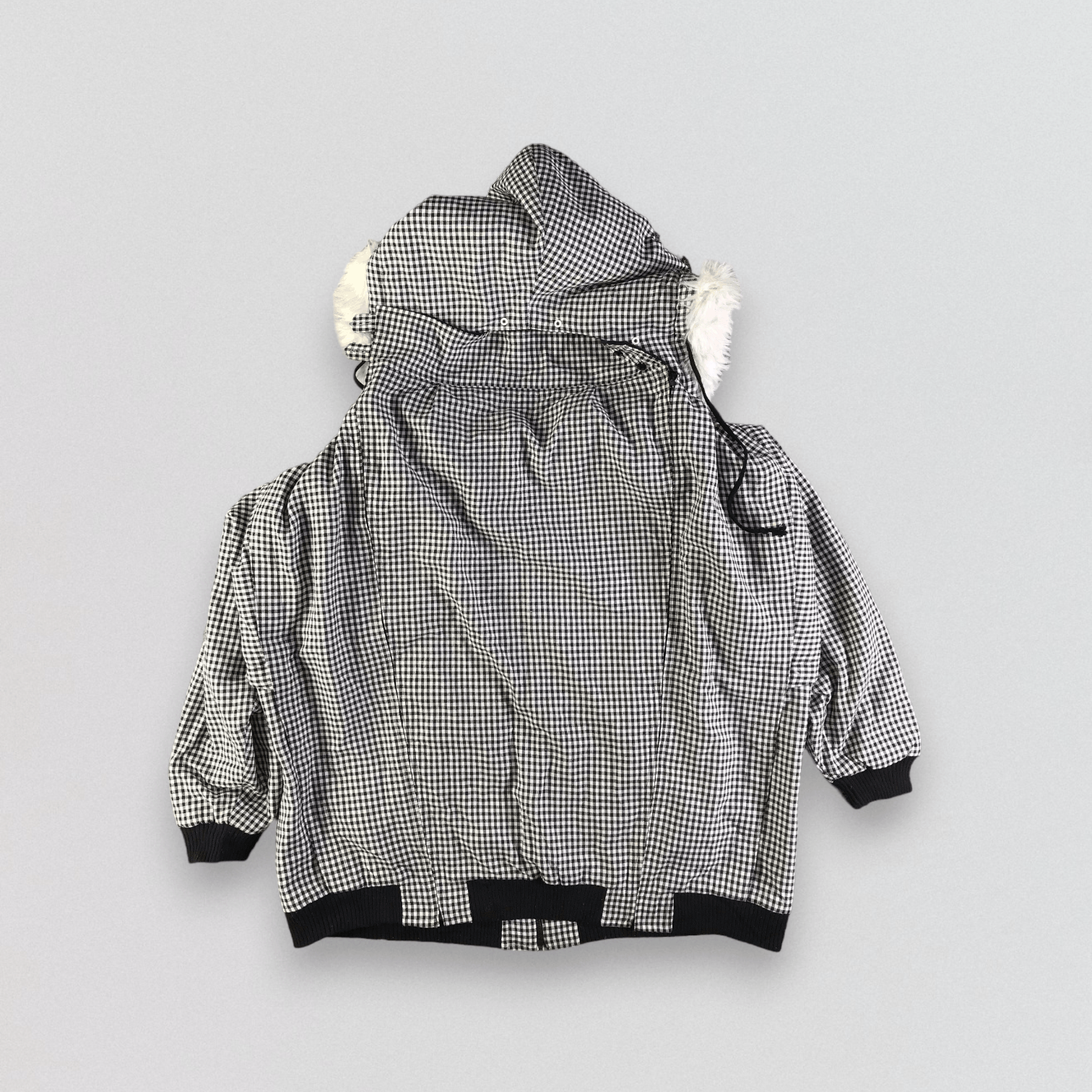 Japanese Brand Vintage Japanese Brand Zipper Down Jacket Size US L / EU 52-54 / 3 - 3 Thumbnail