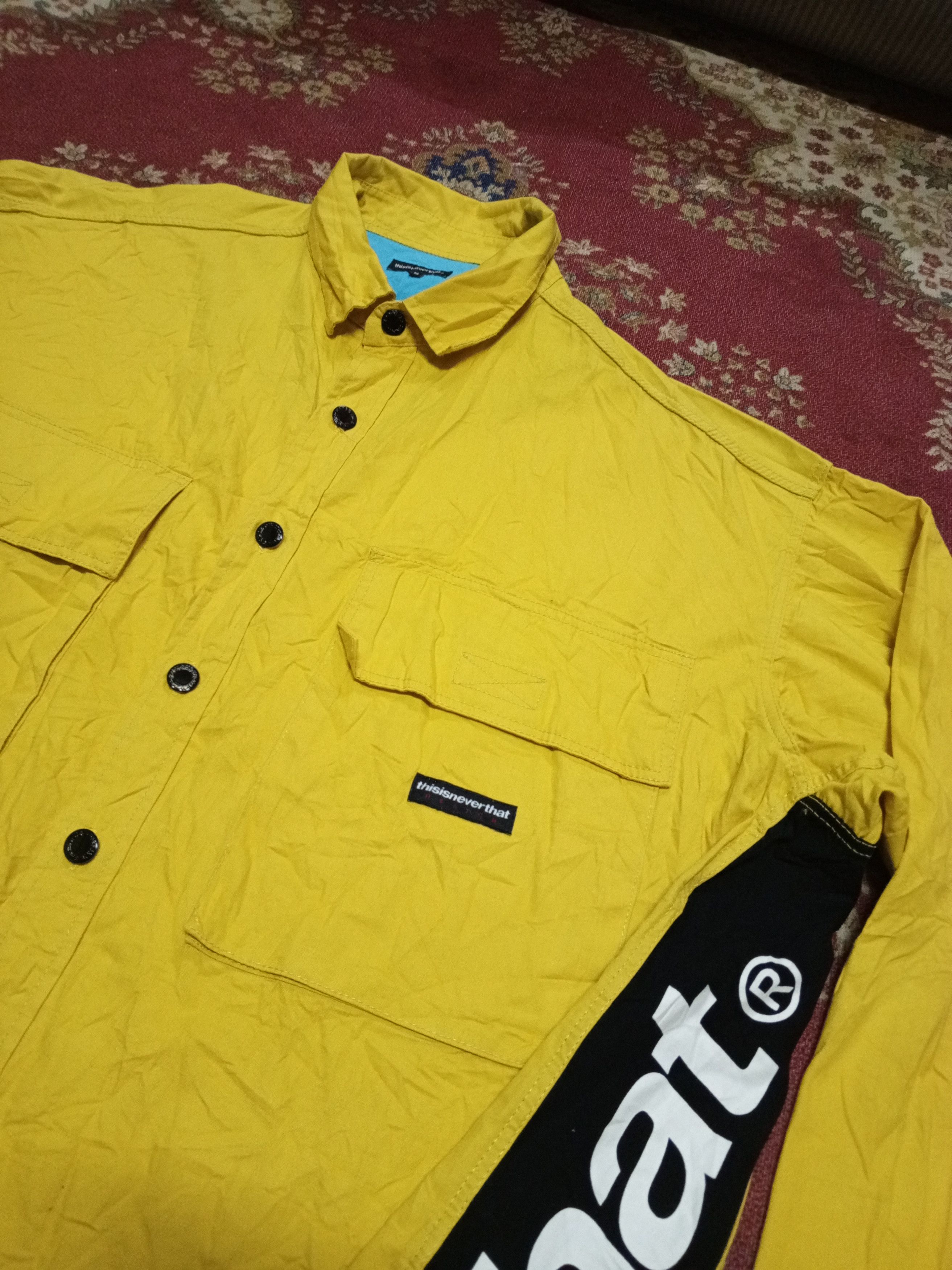 thisisneverthat Thisisneverthat yellow 🟡 rare item XXL Size US XXL / EU 58 / 5 - 6 Thumbnail