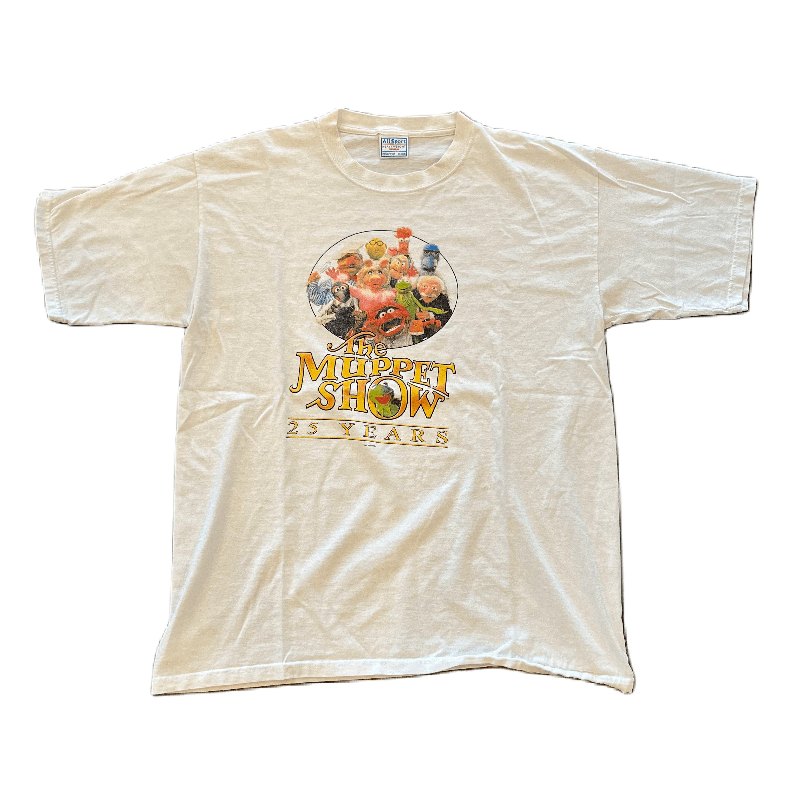 Image of Vintage The Muppets Show T-Shirt in White, Men's (Size XL)