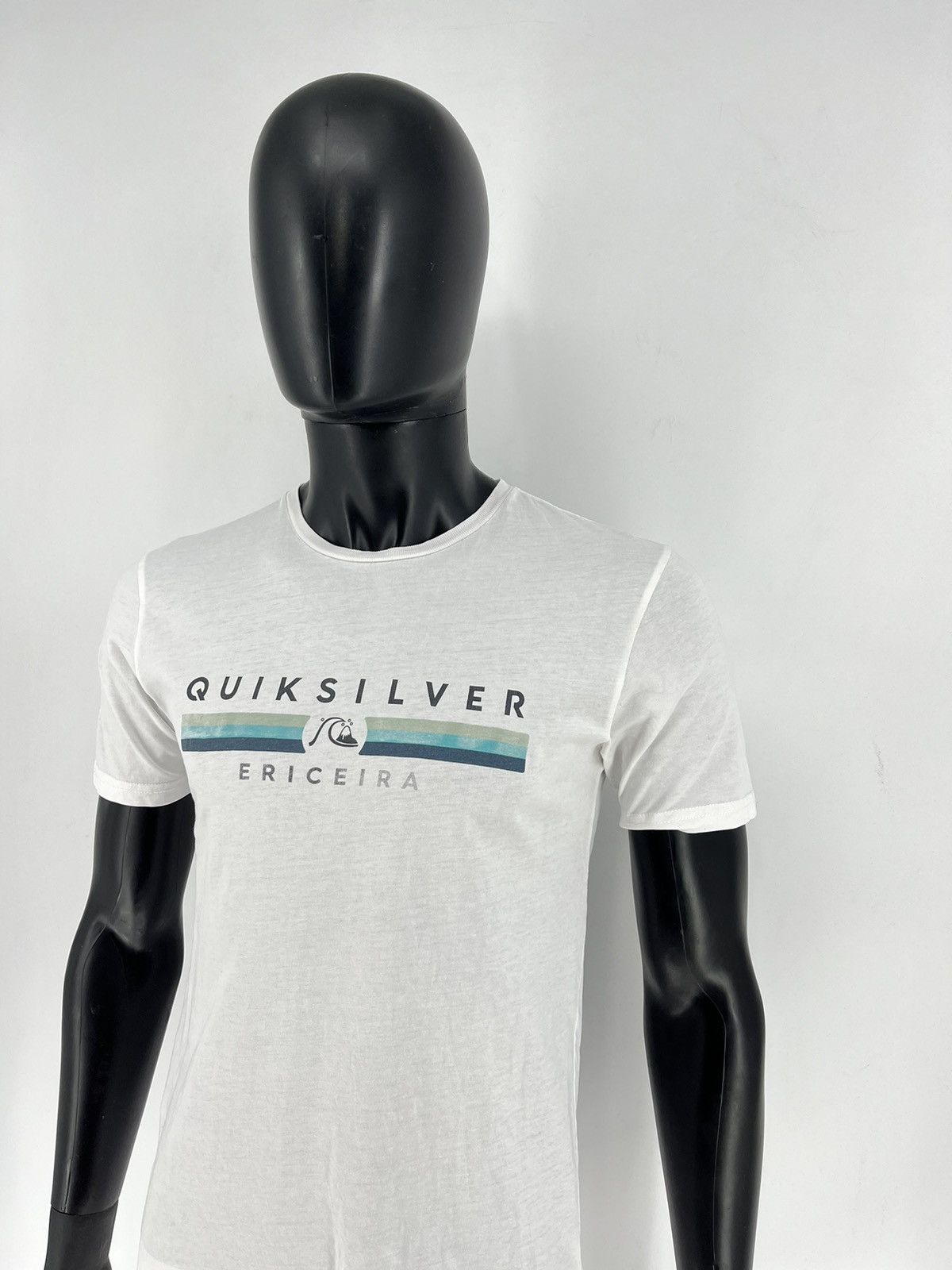 Quiksilver Vintage Quiksilver Ericeira TShirt White Surf Skateboard y2k Size US XS / EU 42 / 0 - 4 Thumbnail