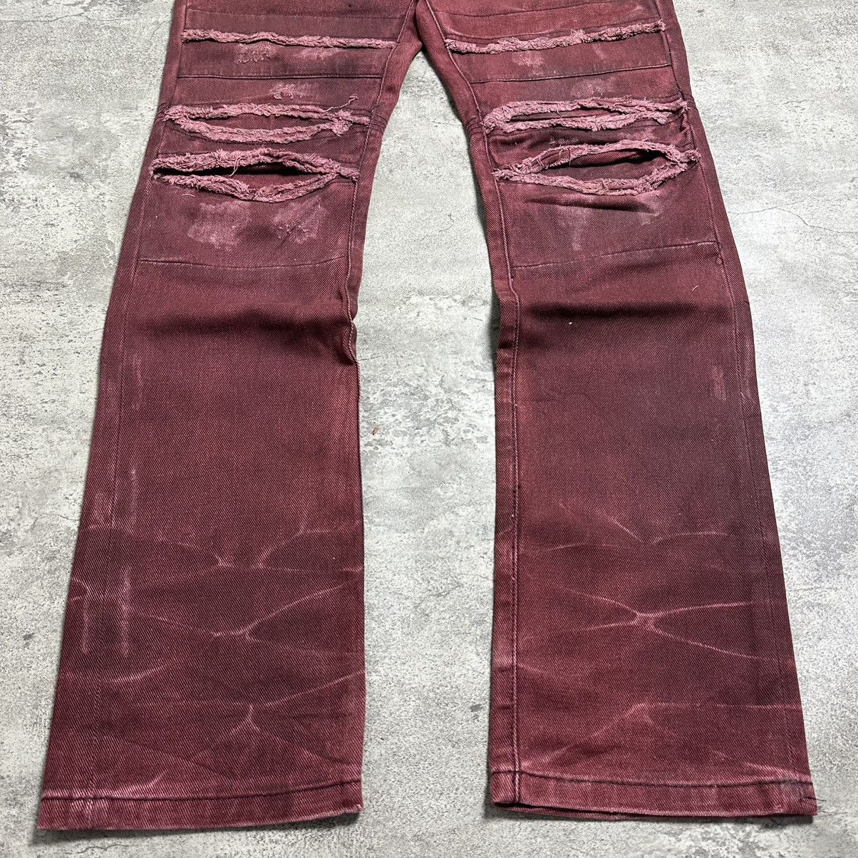 Japanese Brand Semantic Design Destressed Jeans Size US 30 / EU 46 - 12 Thumbnail