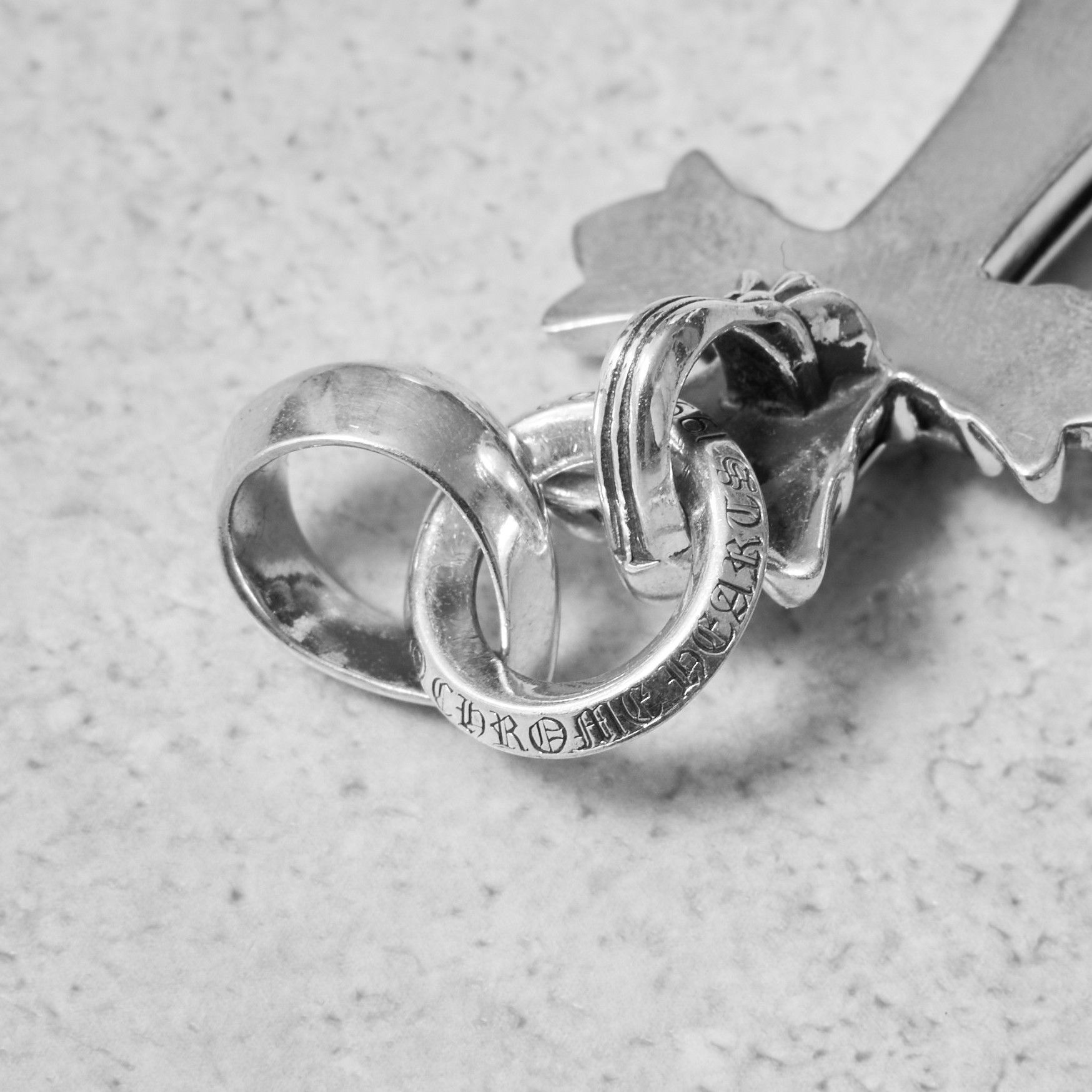 Chrome Hearts CHROME HEARTS Attached Bale Cross Charm SILVER Size ONE SIZE - 4 Thumbnail