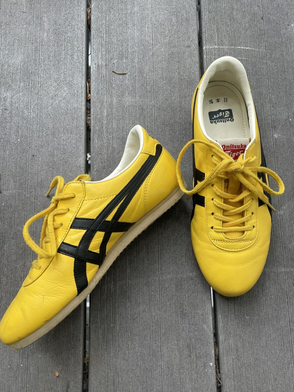 Onitsuka Tiger Onitsuka Tai Chi NM Tiger Yellow Black Size US 4.5 / IT 34.5 - 3 Thumbnail