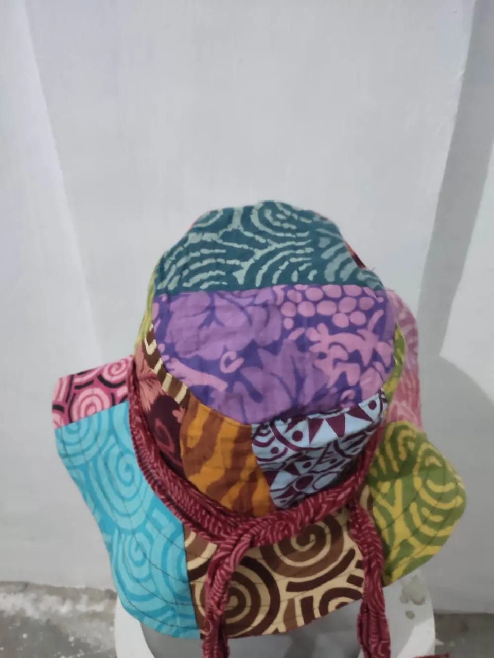 Other Unknown Japanese Patchwork Bucket Hats Size ONE SIZE - 7 Thumbnail