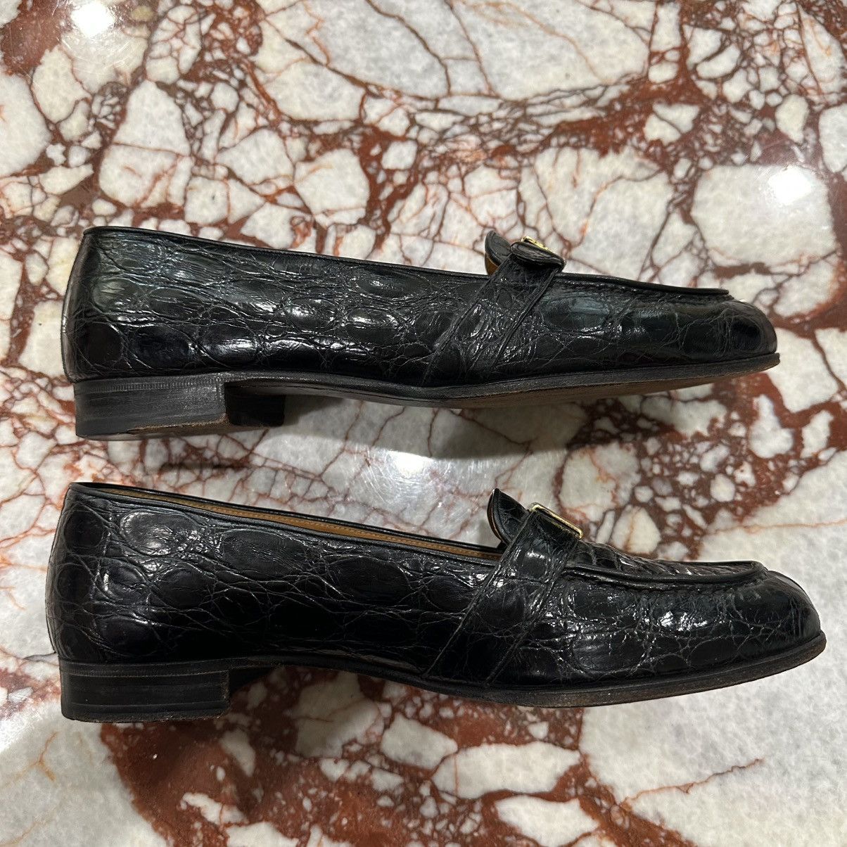 Ralph Lauren Ralph Lauren genuine crocodile loafers Size US 8.5 / EU 41-42 - 2 Thumbnail