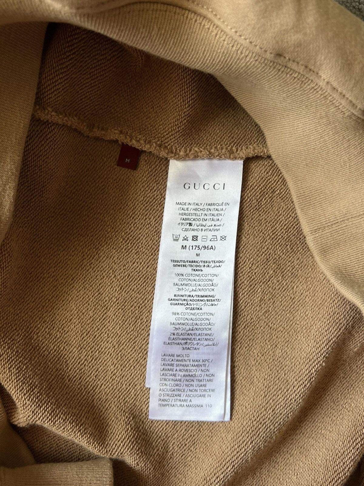 Gucci Sweatshirt Gucci Back Logo Crew Neck New Collection Size US M / EU 48-50 / 2 - 9 Thumbnail