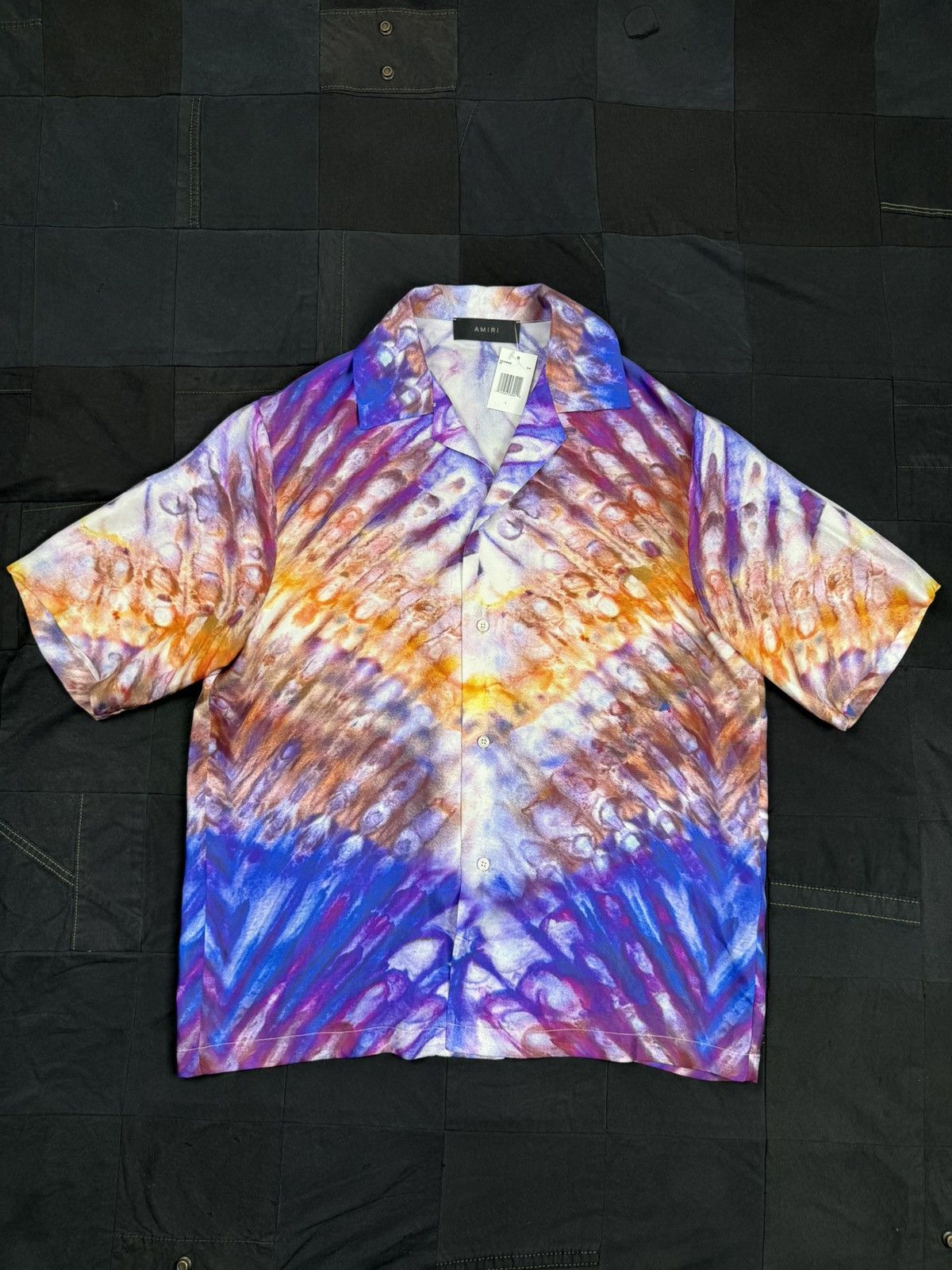 Tie-dye Silk Shirt