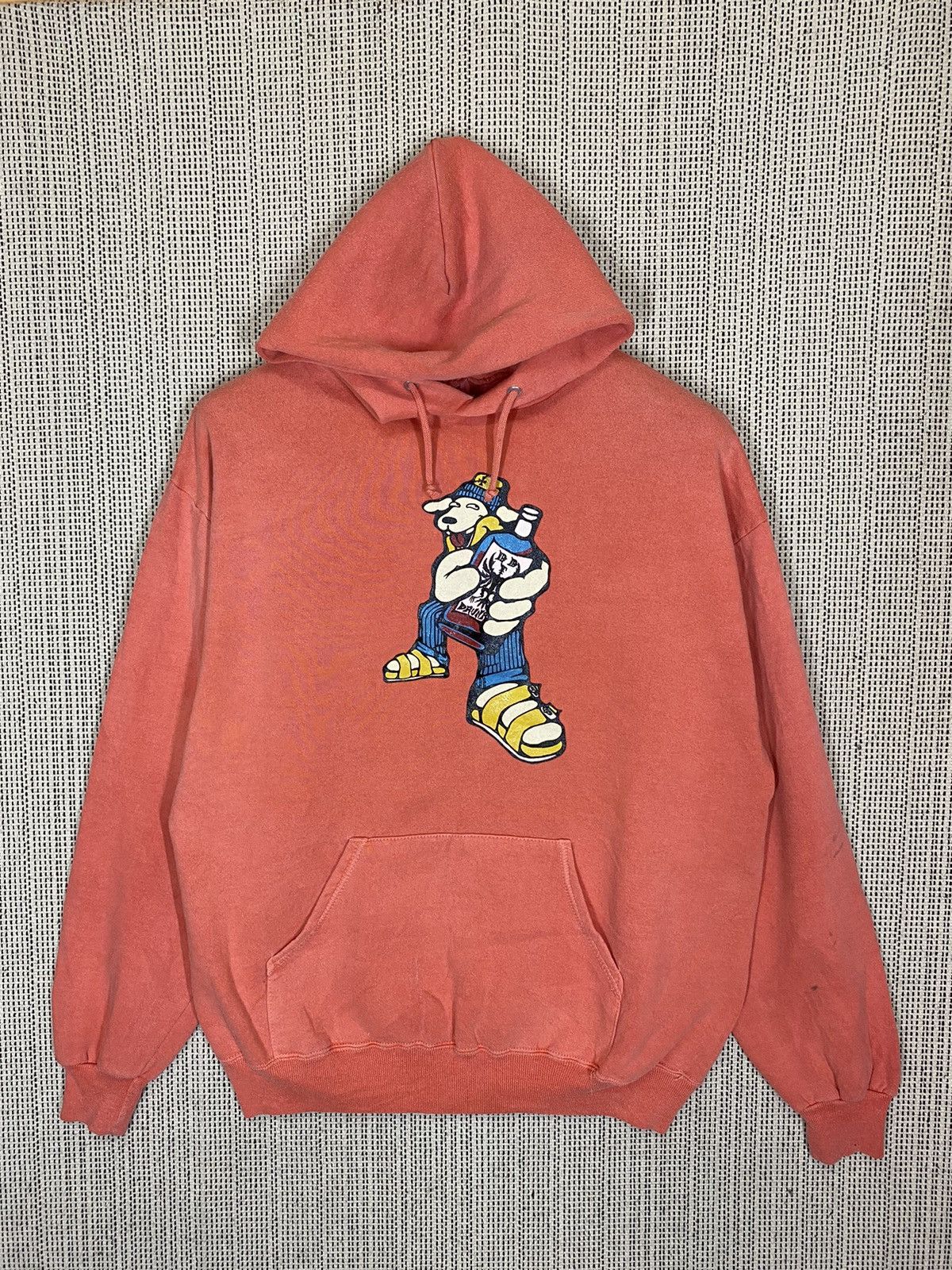 Vintage 🔥vintage hoodie dd drunk pullover Size US XL / EU 56 / 4 - 1 Thumbnail
