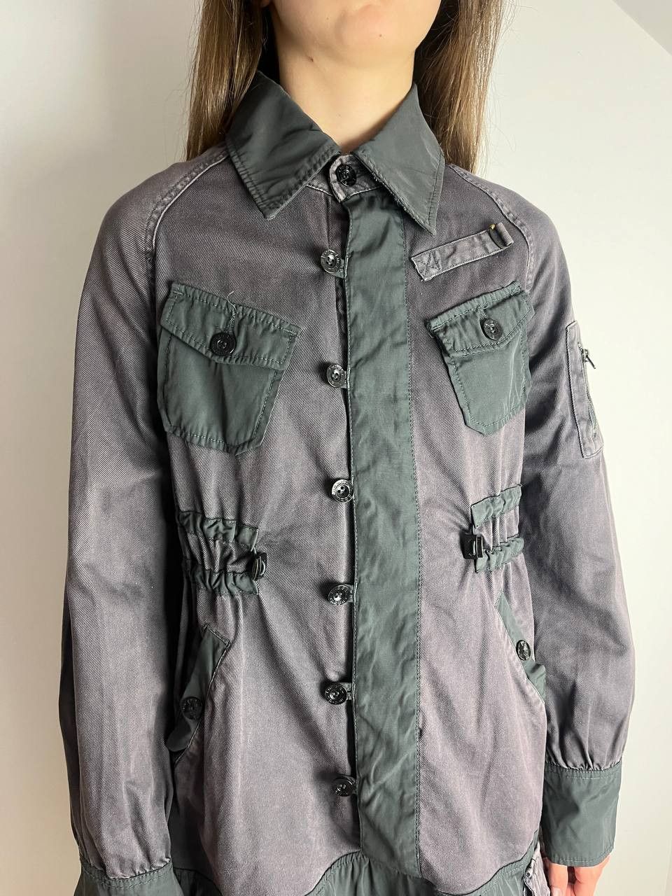 Diesel Diesel Unique Rare Goth Punk Cyber Y2K Adjustable Size M Size M / US 6-8 / IT 42-44 - 2 Thumbnail