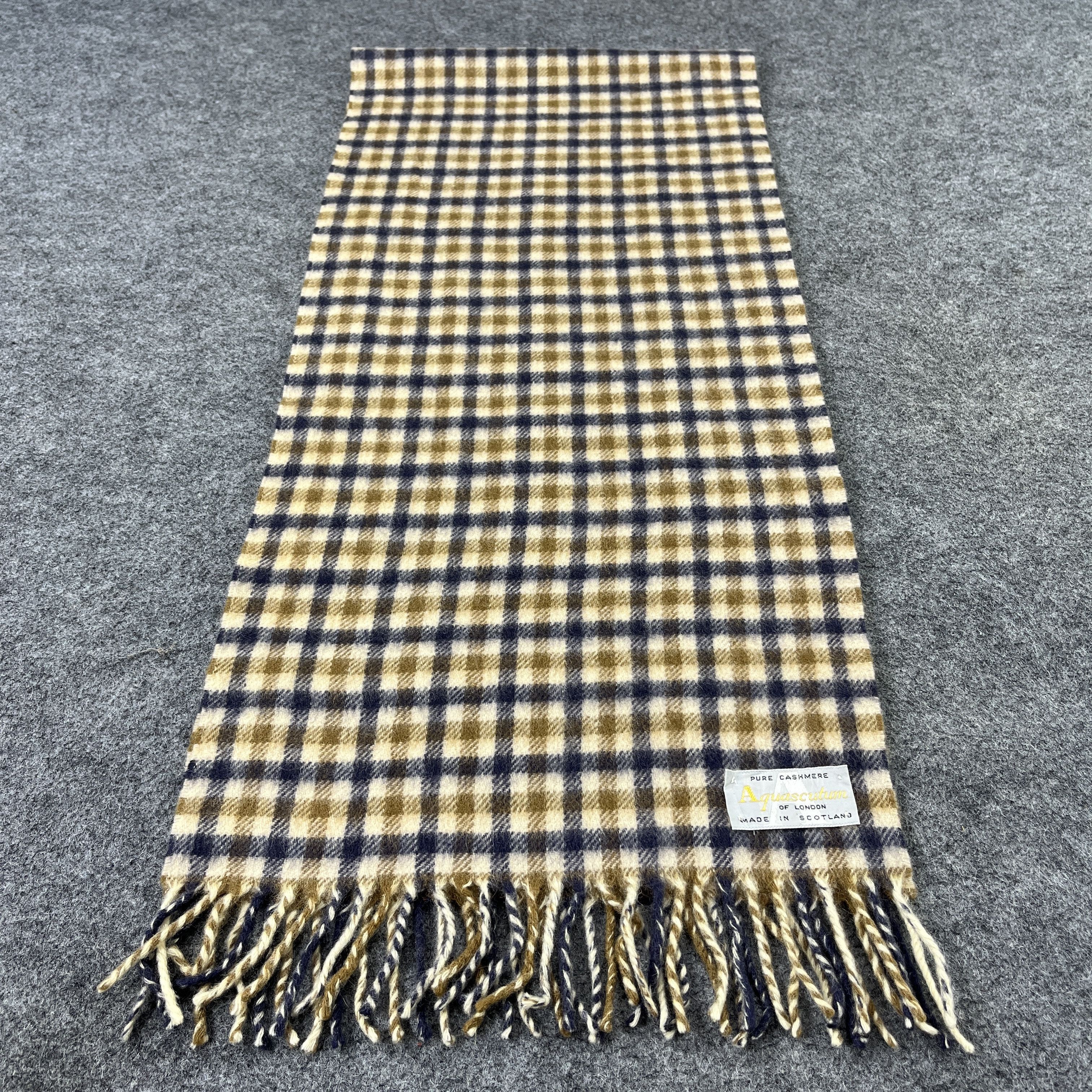 Aquascutum Aquasqutum Scarf / Muffler / Neckwear T1257 Size ONE SIZE - 2 Thumbnail