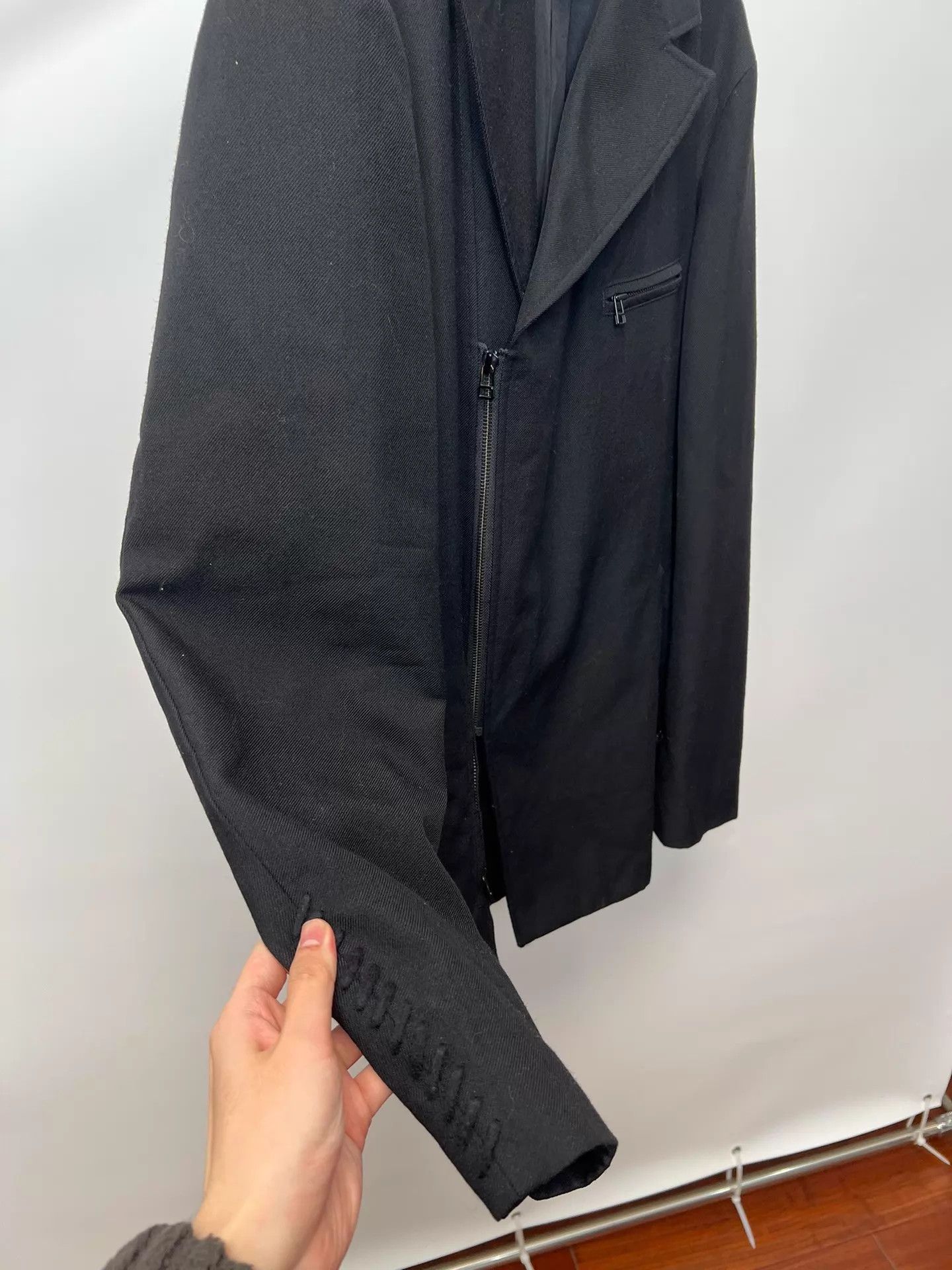 Issey Miyake Issey Miyake Zipper Blazer Back/Cuffs Ties Size US M / EU 48-50 / 2 - 4 Thumbnail