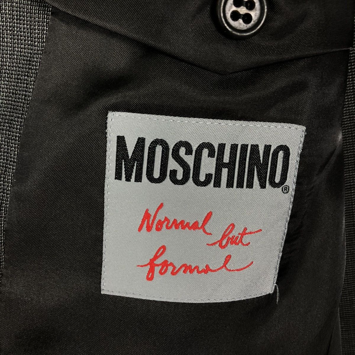 Moschino 🔥VINTAGE DOUBLE BREAST COATS JACKET MOSCHINO STRIPED Size US M / EU 48-50 / 2 - 17 Thumbnail