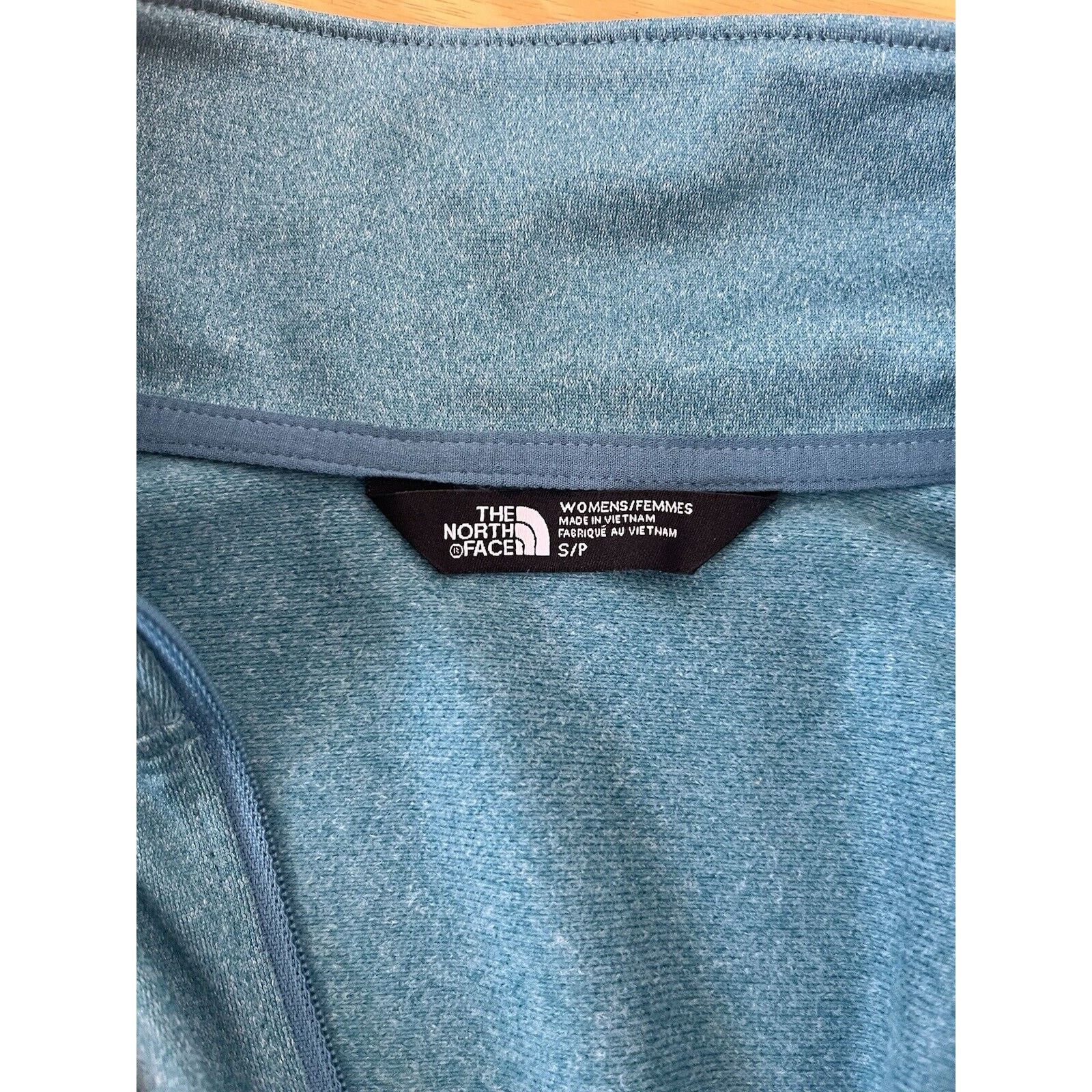 The North Face North Face Sweater Womens XS 1/4 Zip BLUE Lightweight Size S / US 4 / IT 40 - 3 Thumbnail