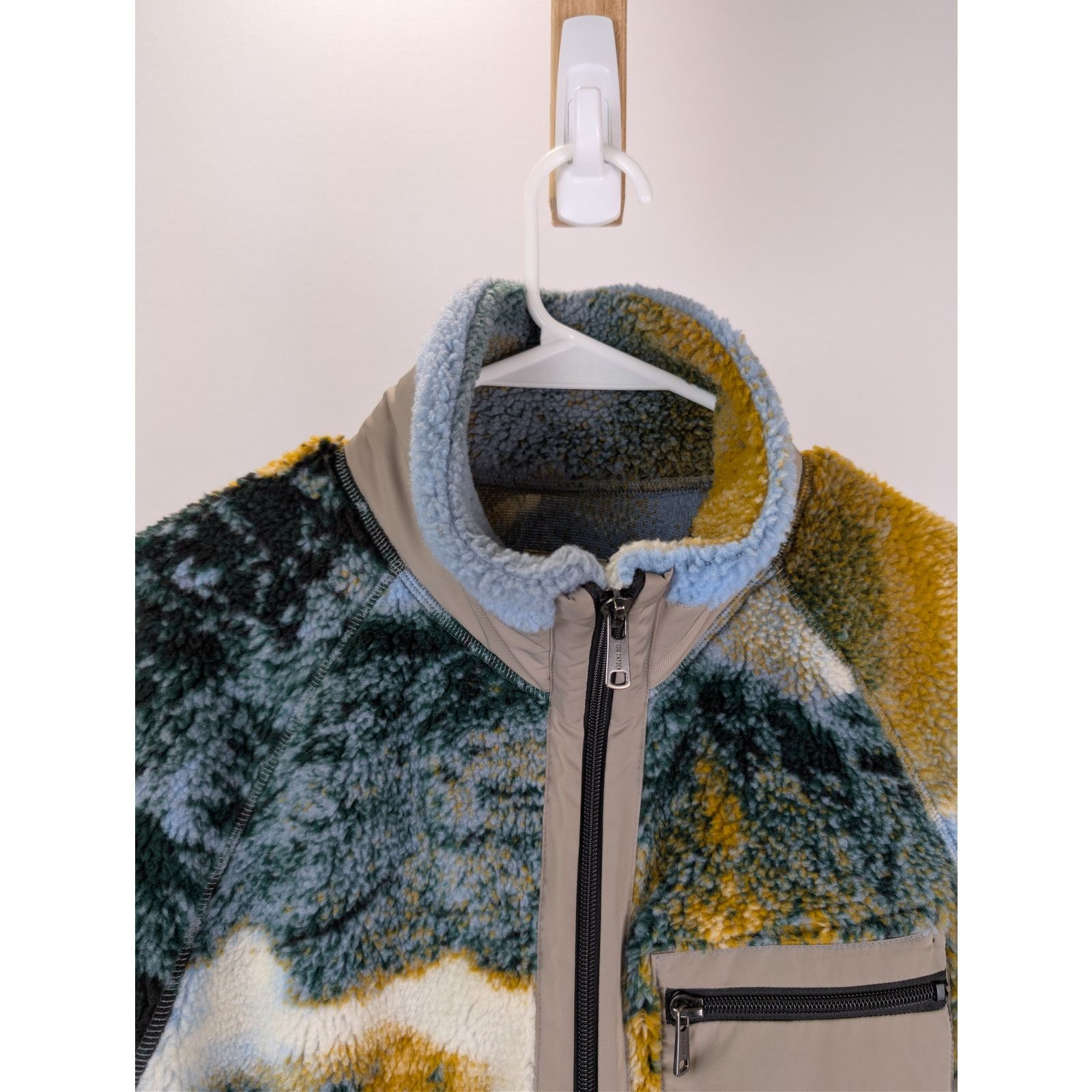 Todd Snyder o1rshd1 CC20 outdoor scenic print borg full zip jacket Size US S / EU 44-46 / 1 - 7 Thumbnail
