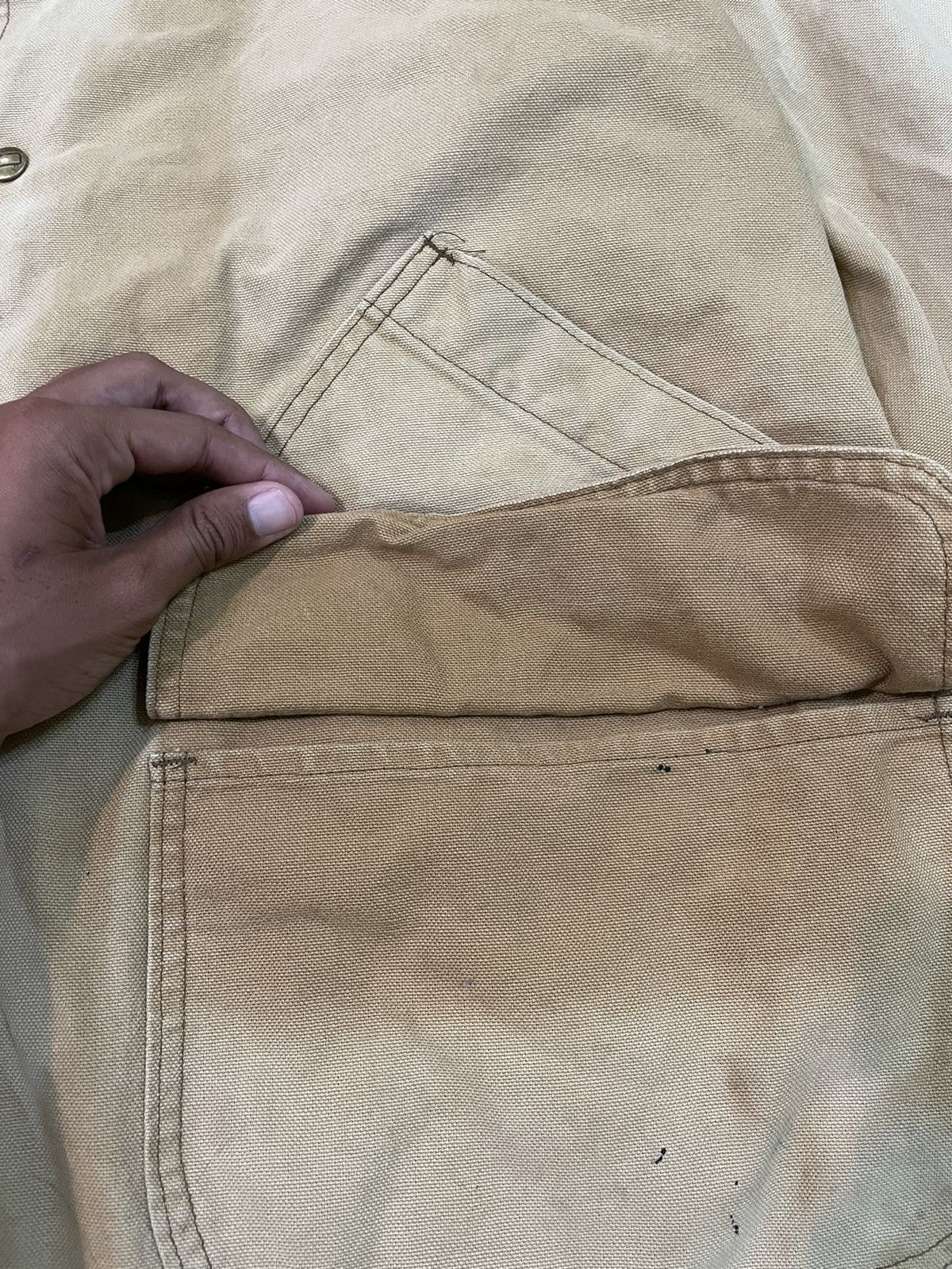 Vintage Vintage Workwear Woolrich Jacket Distressed Size US XL / EU 56 / 4 - 10 Thumbnail