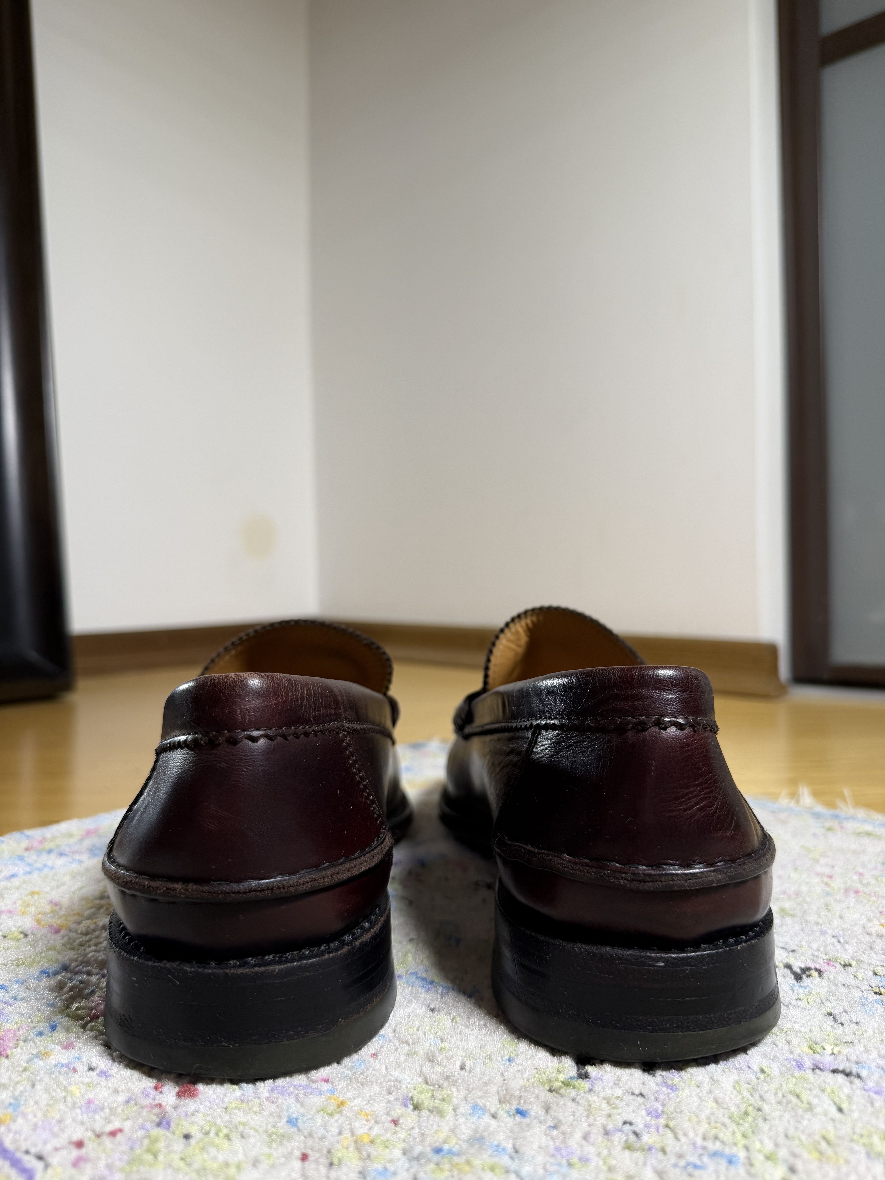 Floris van Bommel Floris van Bommel Bordeaux Leather Loafers Passa 01.01 Size US 10.5 / EU 43-44 - 7 Thumbnail