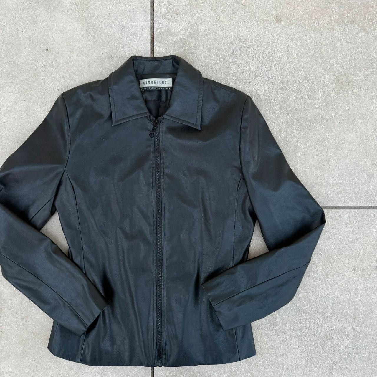 Vintage Vintage 90s Cropped Jacket Black Retro Moto Size US S / EU 44-46 / 1 - 4 Thumbnail