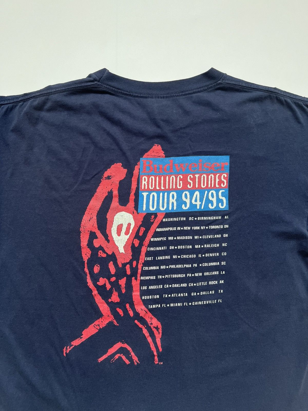 Band Tees 1990s Rolling Stones Voodoo Lounge Tour Size US XL / EU 56 / 4 - 5 Thumbnail
