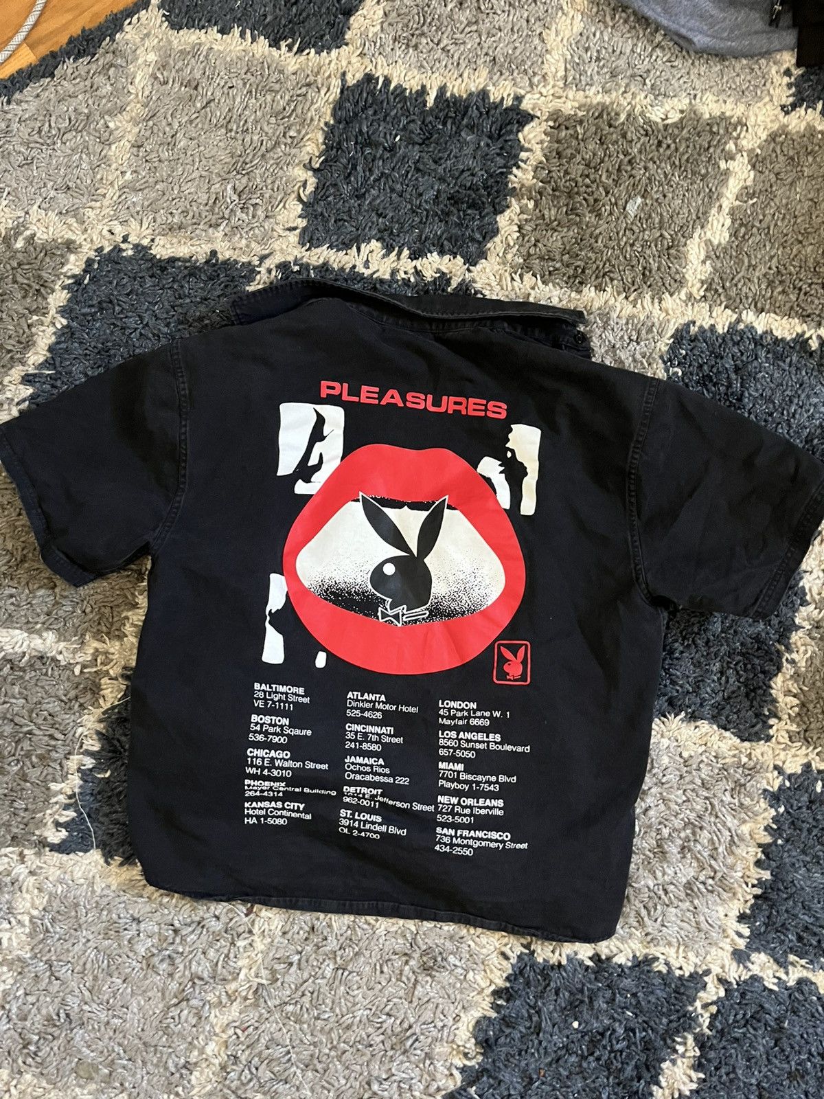 Playboy × Pleasures Pleasures FILM CREW work shirt Size US L / EU 52-54 / 3 - 8 Thumbnail