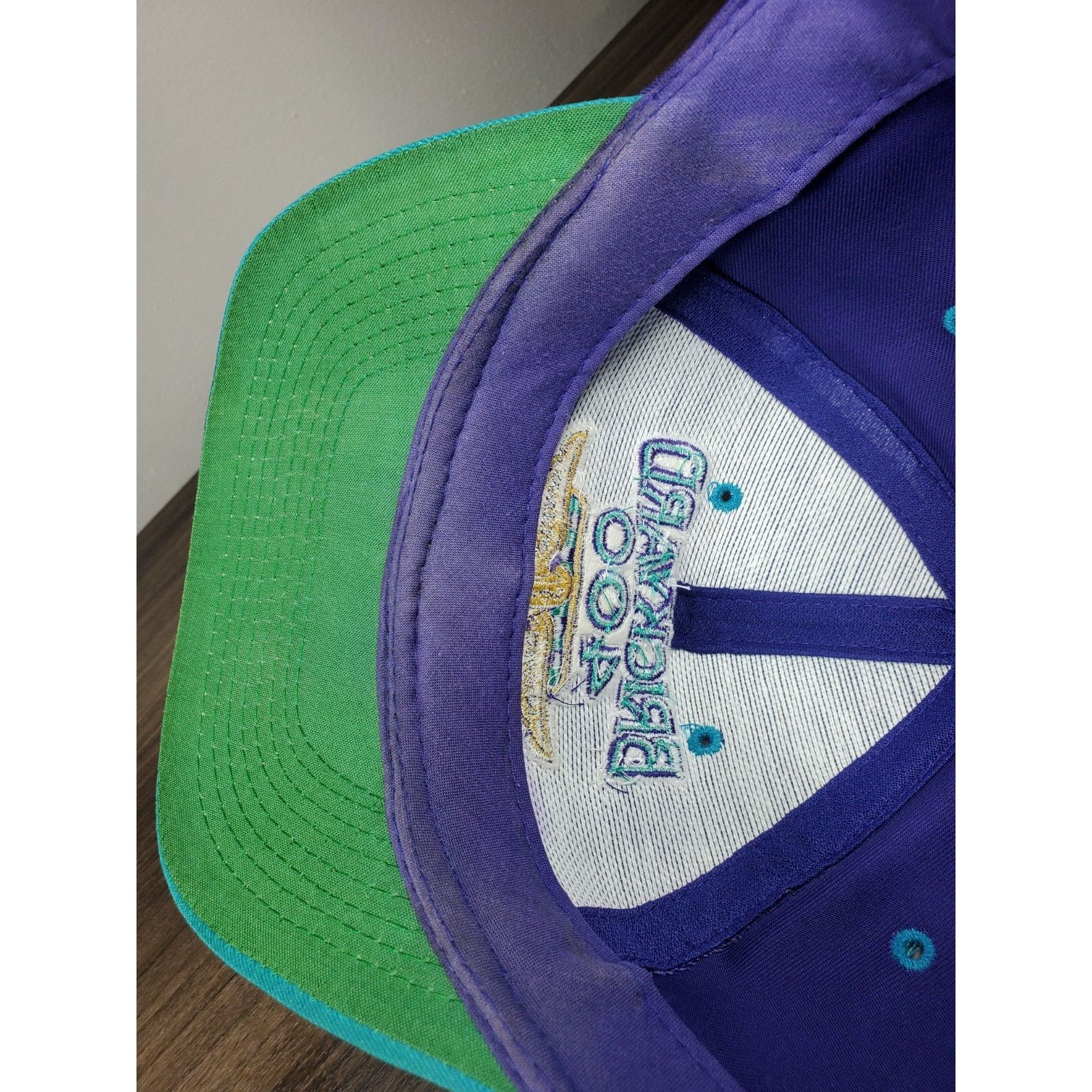 Logo 7 × Vintage Vintage NASCAR 1995 Brickyard 400 Racing Snapback Hat Cap Size ONE SIZE - 9 Thumbnail
