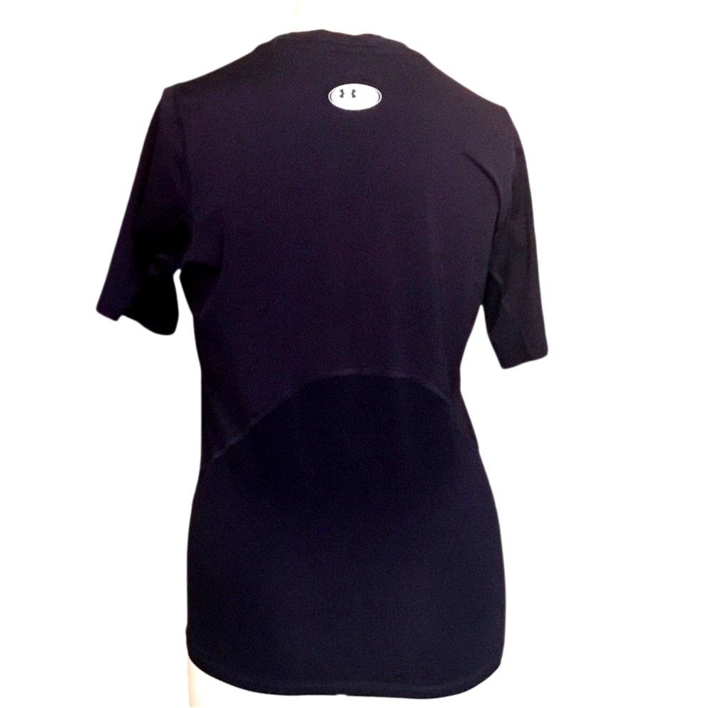 Under Armour Under Armour Ladies Heatgear Compression Top Navy Blue Large Size L / US 10 / IT 46 - 4 Thumbnail