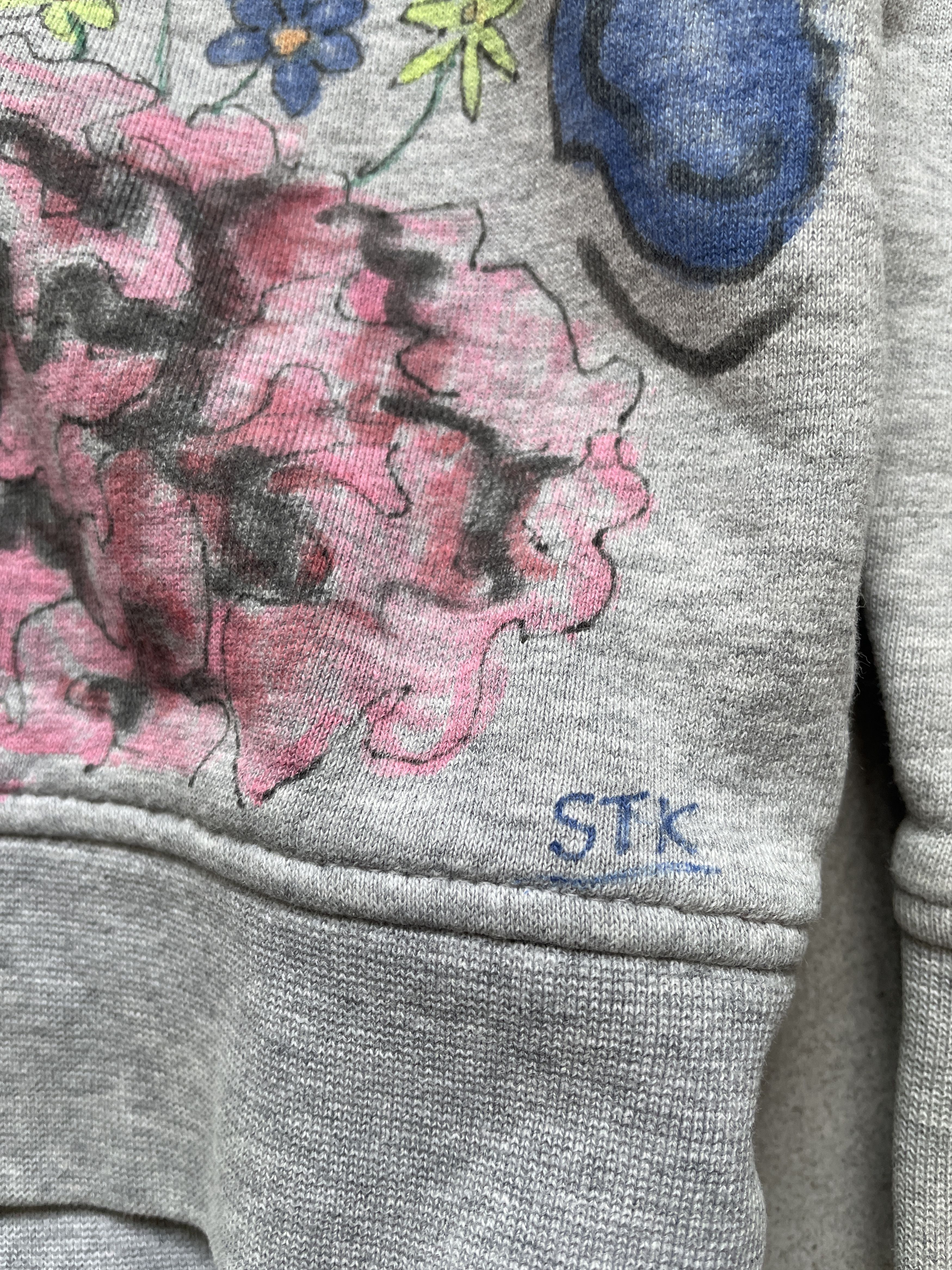 Thunderdome Y2K CUSTOM MADE ACID FOREST LSD PSYLOCIBIN GRAY CREWNECK Size US M / EU 48-50 / 2 - 12 Thumbnail
