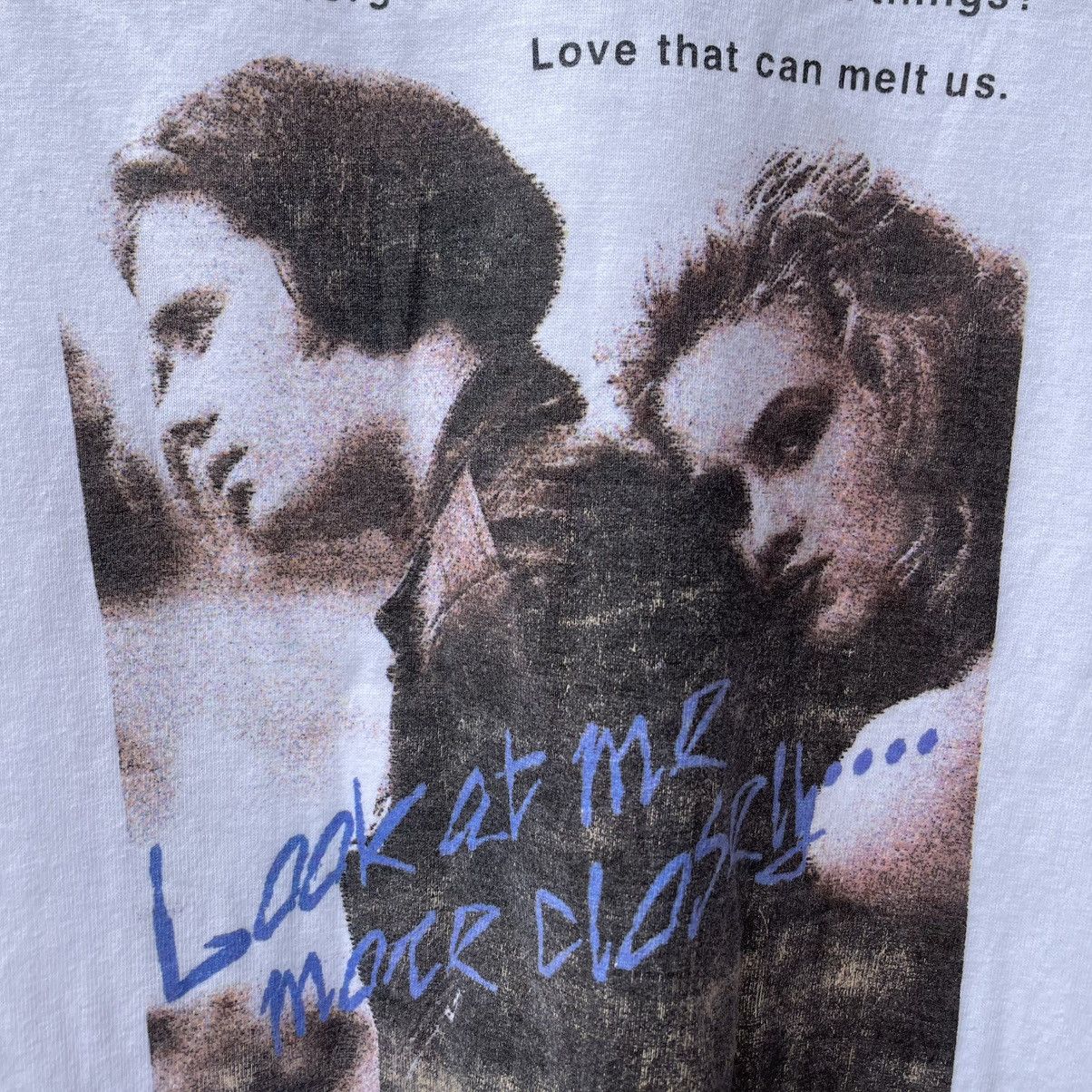 Japanese Brand × Vintage 🔥🇯🇵Vintage Urban Noise Art Work Of Love Couple Promo Tee Size US L / EU 52-54 / 3 - 4 Thumbnail