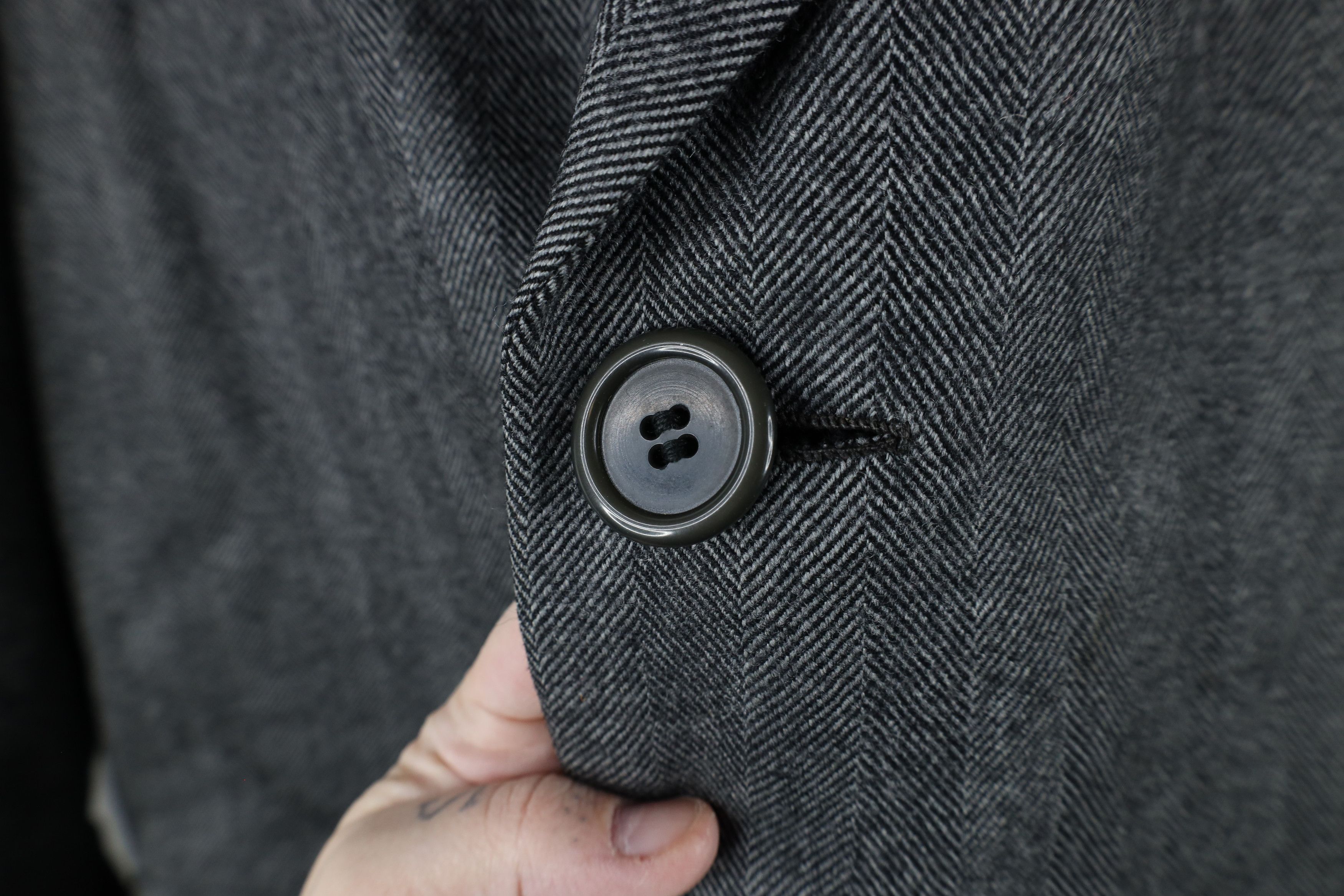 Hickey Freeman × Vintage Vintage 70s Hickey Freeman Overcoat Jacket Gray USA Size US XXL / EU 58 / 5 - 8 Thumbnail