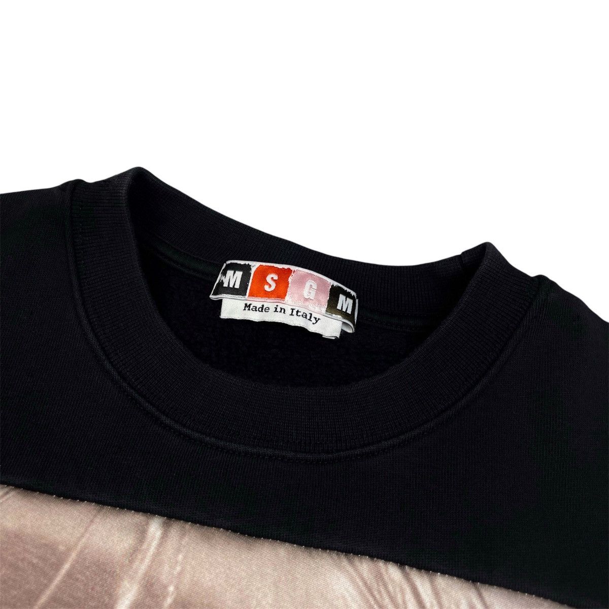 MSGM MSGM Graphic Print Oversized Pullover Crew Neck Sweatshirt Size US S / EU 44-46 / 1 - 4 Thumbnail