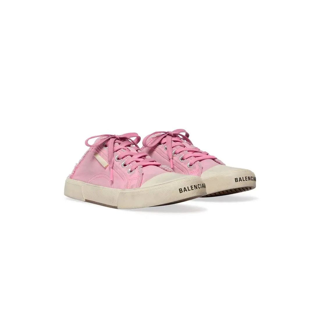 Balenciaga o1mt1gz0425 Paris Mules in Pink Size US 6 / IT 36 - 2 Thumbnail