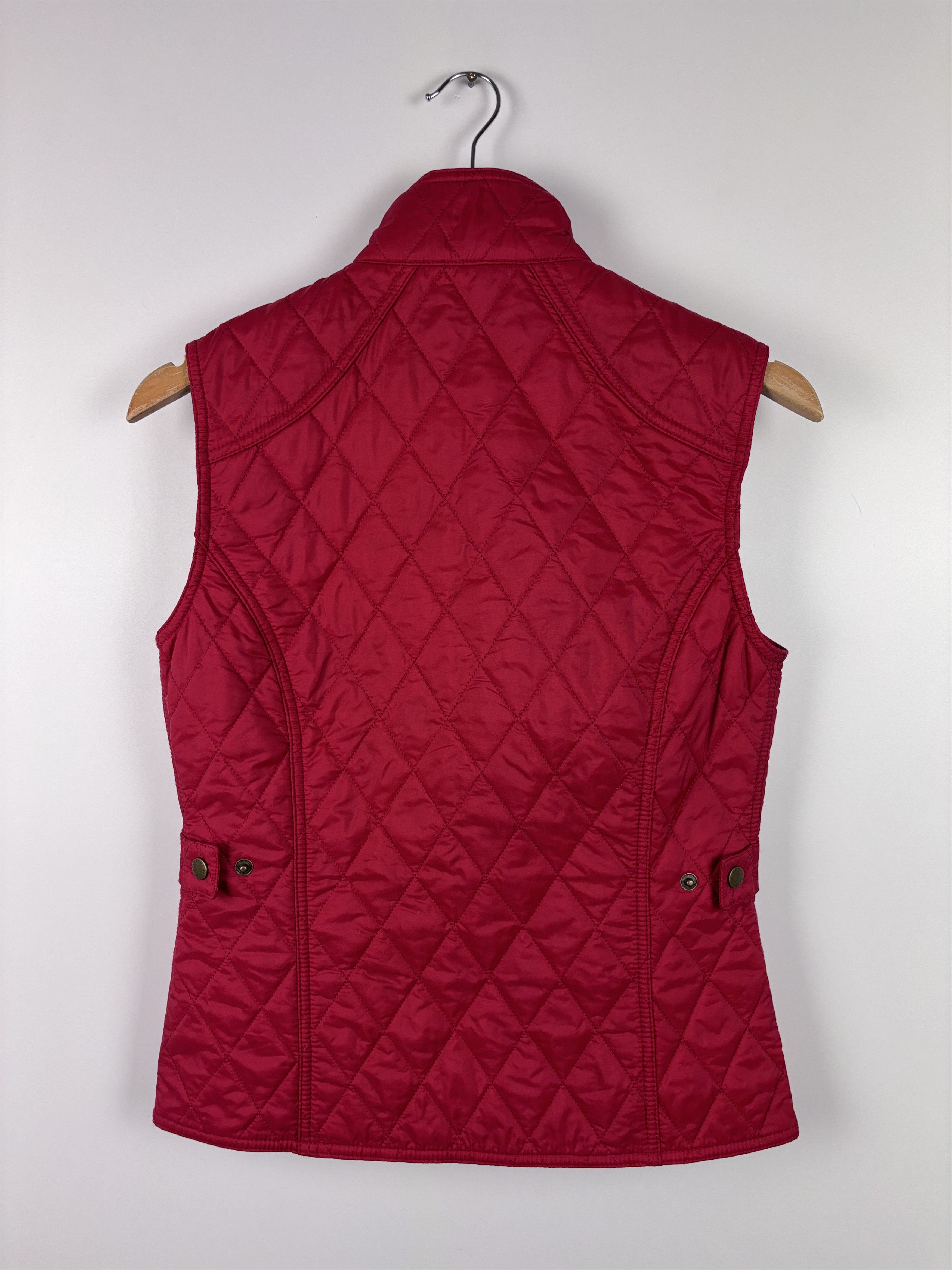 Barbour Barbour Summer Liddesdale Gilet Quilted Vest Red US 4 Size S / US 4 / IT 40 - 4 Thumbnail