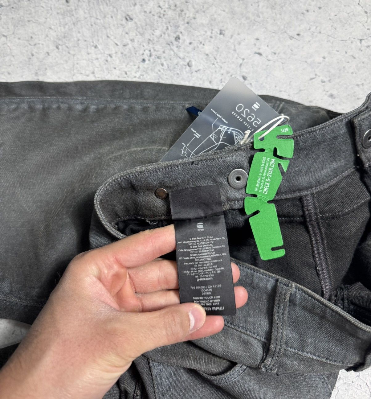 G-Star G Star Raw Cargo Pants New Big Logo 27x32 Size US 29 - 9 Thumbnail