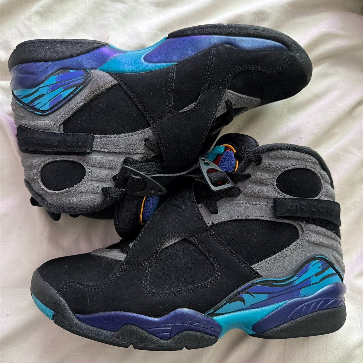 Jordan Brand Jordan 8 Retro Aqua Size US 7.5 / EU 40-41 - 3 Thumbnail