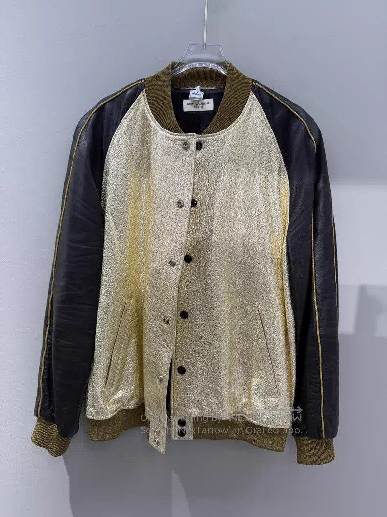Saint Laurent Paris Saint Laurent Paris Baseball Jacket i Size US M / EU 48-50 / 2 - 1 Thumbnail