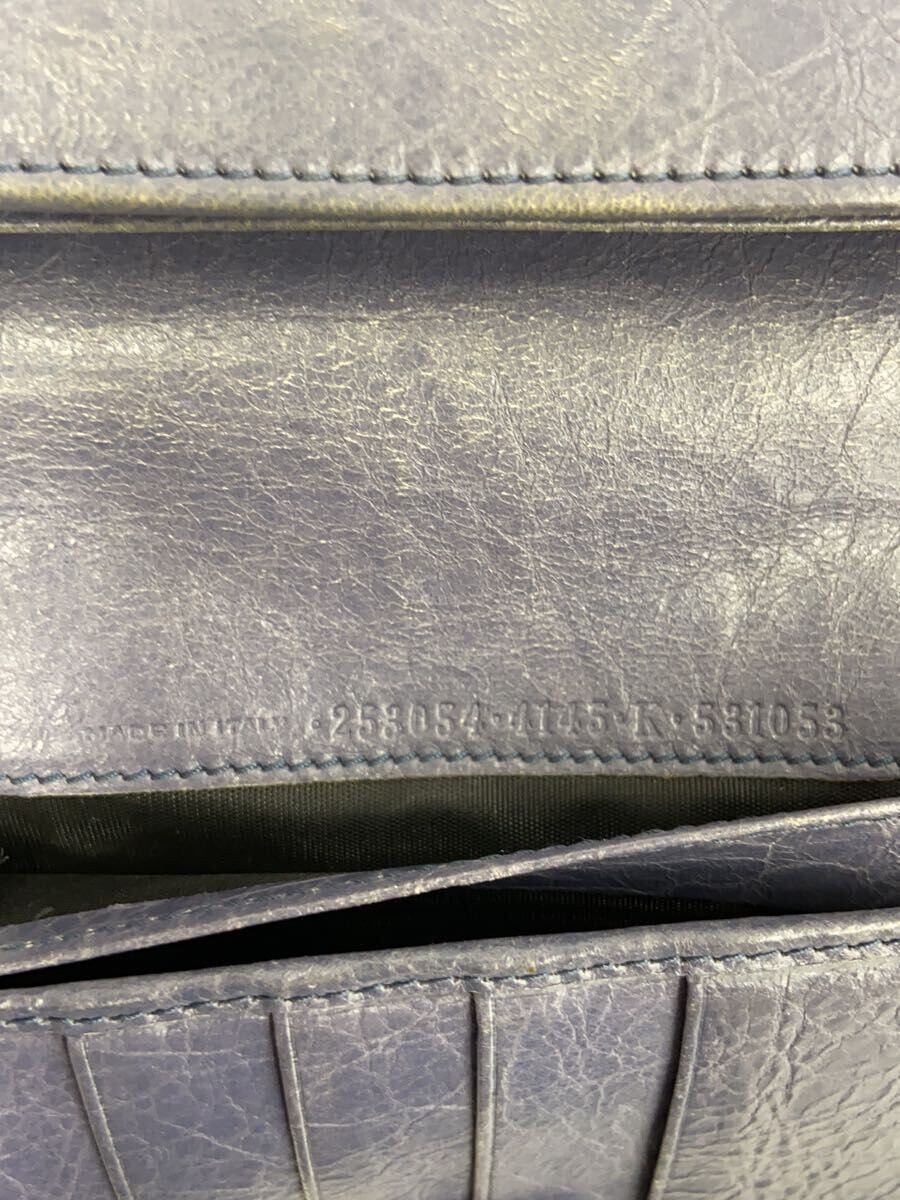 Balenciaga Balenciaga Leather Long Wallet Grey Size ONE SIZE - 8 Thumbnail