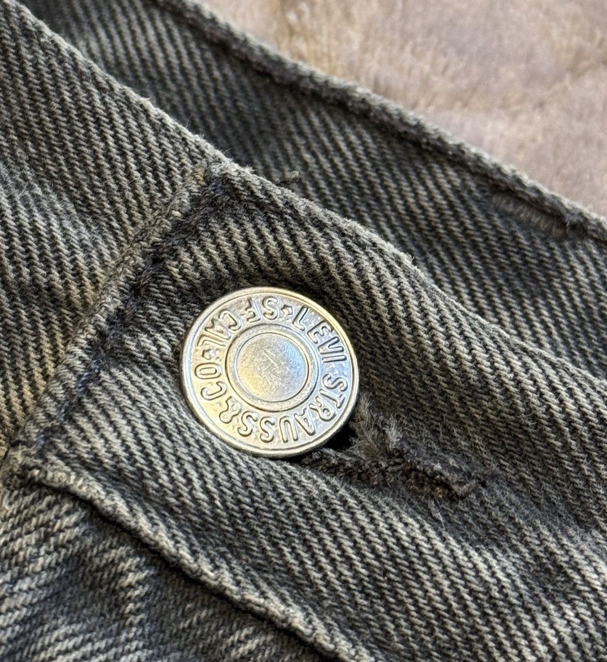 Levi's × Levi's Vintage Clothing × Vintage Vintage Levis 901 Dyed Denim Pants made in France Size US 32 / EU 48 - 8 Thumbnail