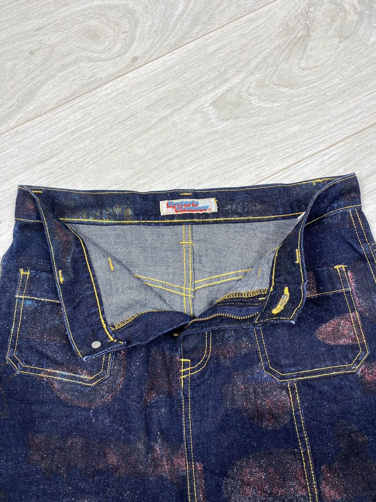 Hysteric Glamour × Japanese Brand Hysteric Glamour Jeans Skirt Size 27" / US 4 / IT 40 - 11 Thumbnail