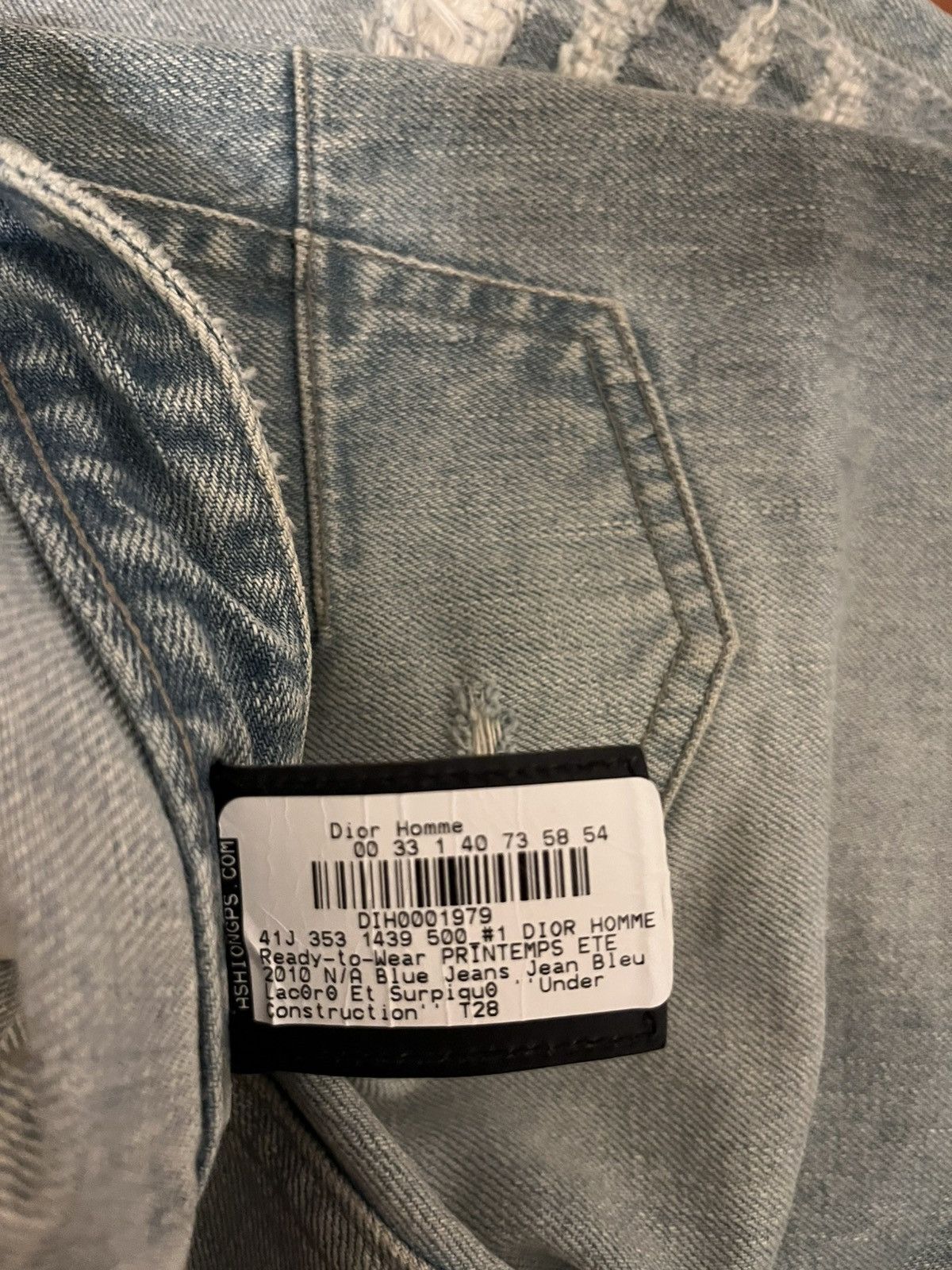 Dior × Kris Van Assche Prototype Jean Dior Size US 28 / EU 44 - 8 Thumbnail