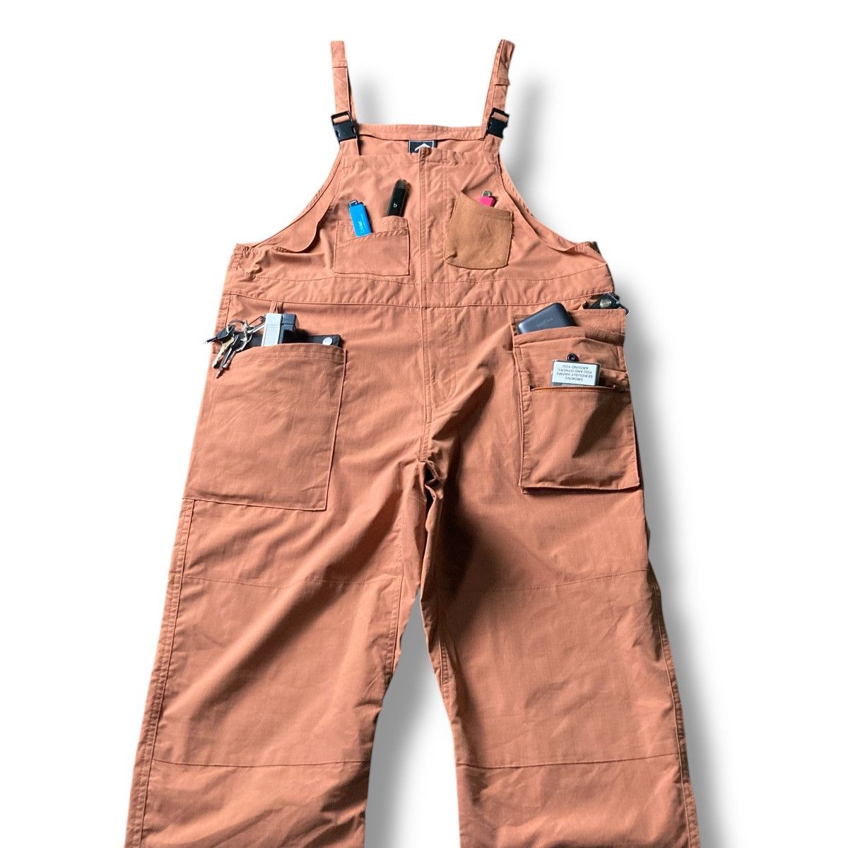 Japanese Brand 🇯🇵 FIELDCORE UTILITY TACTICAL NYLON OVERALL JUMPSUIT Size US 30 / EU 46 - 2 Thumbnail