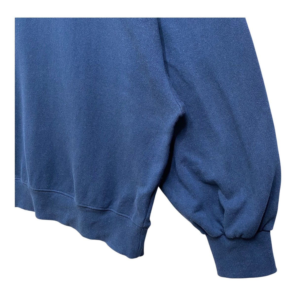 Reebok Reebok Quarter Zip Pullover Boxy Sweatshirt Blue Size 4L Size US XXL / EU 58 / 5 - 4 Thumbnail