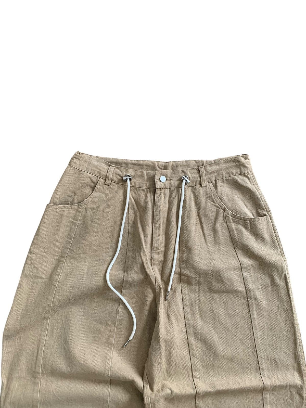 Yohji Yamamoto Good Life Work Heavyweight Twill Wide Balloon Pants Size US 34 / EU 50 - 2 Thumbnail